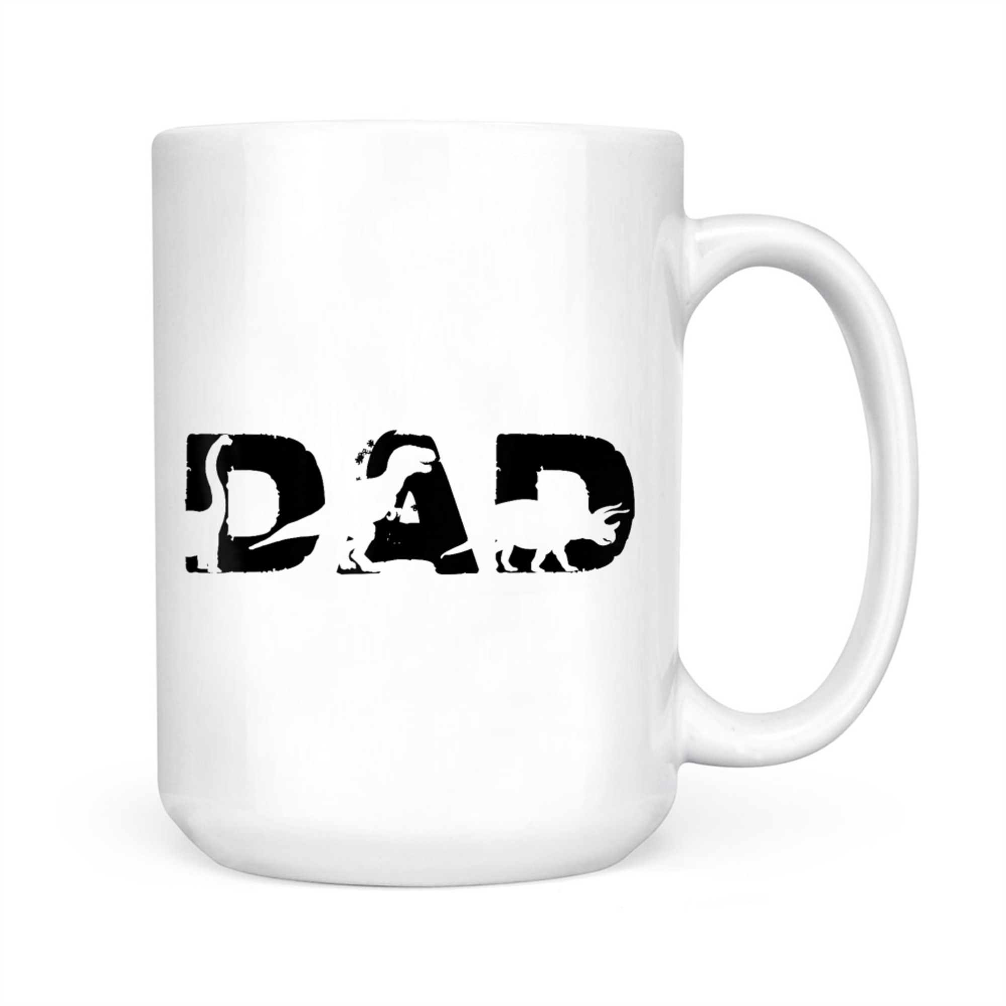 Dinosaur Dad Funny T-Rex Father's Day Daddy Cute Dino Dad Mug