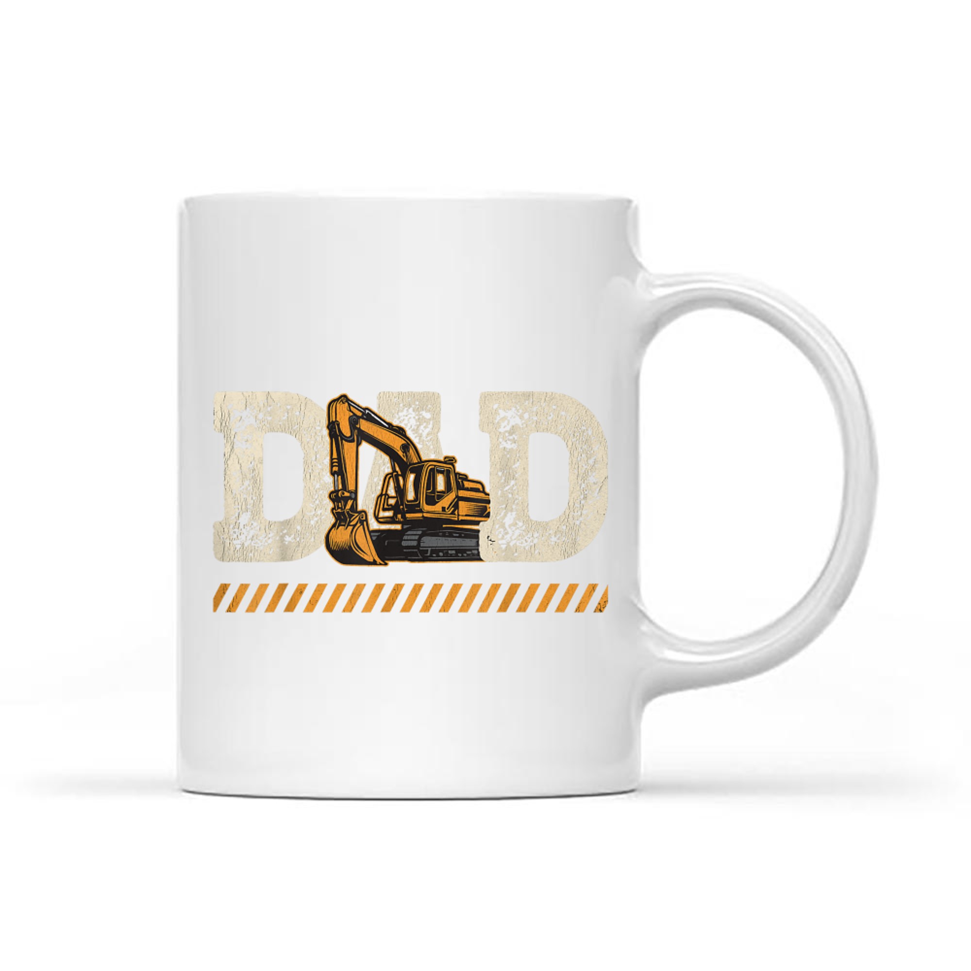 Excavator Dad Construction Operator Father’s Day Mug