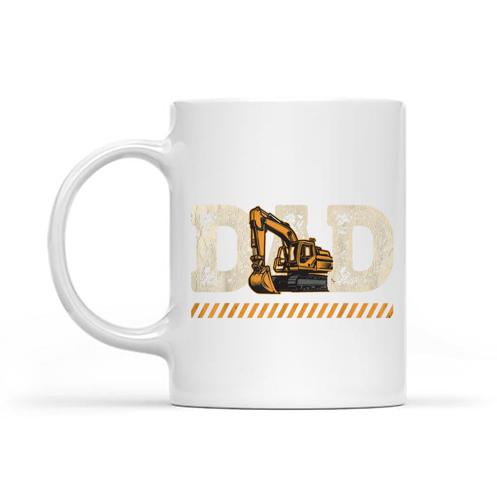 Excavator Dad Construction Operator Father’s Day Mug