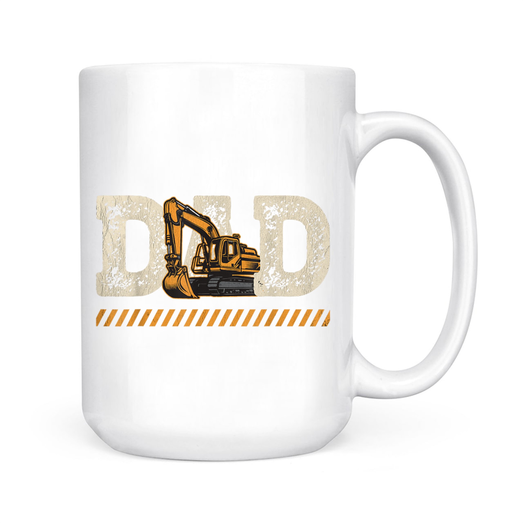 Excavator Dad Construction Operator Father’s Day Mug
