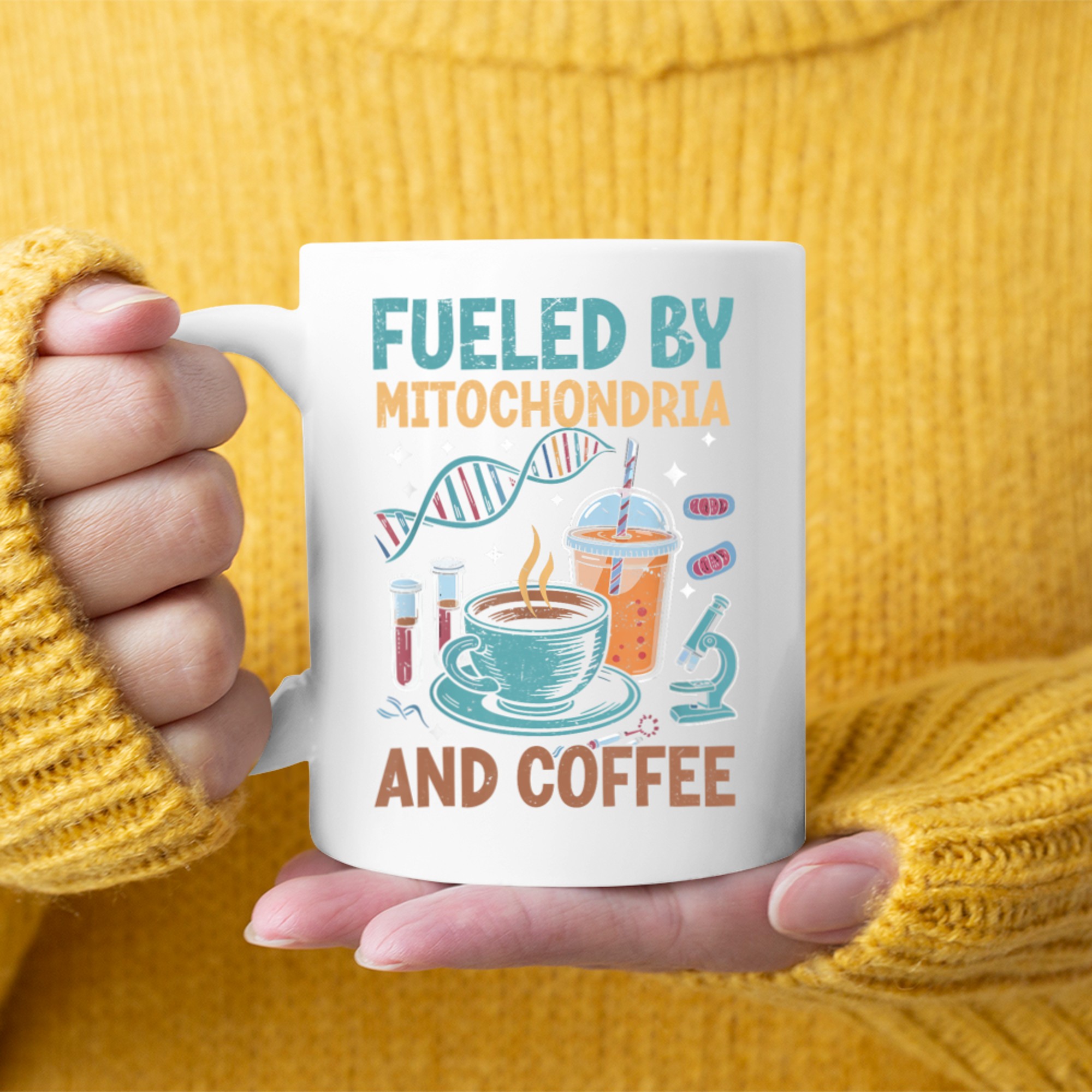 Fueled By Mitochondria Coffee Mug