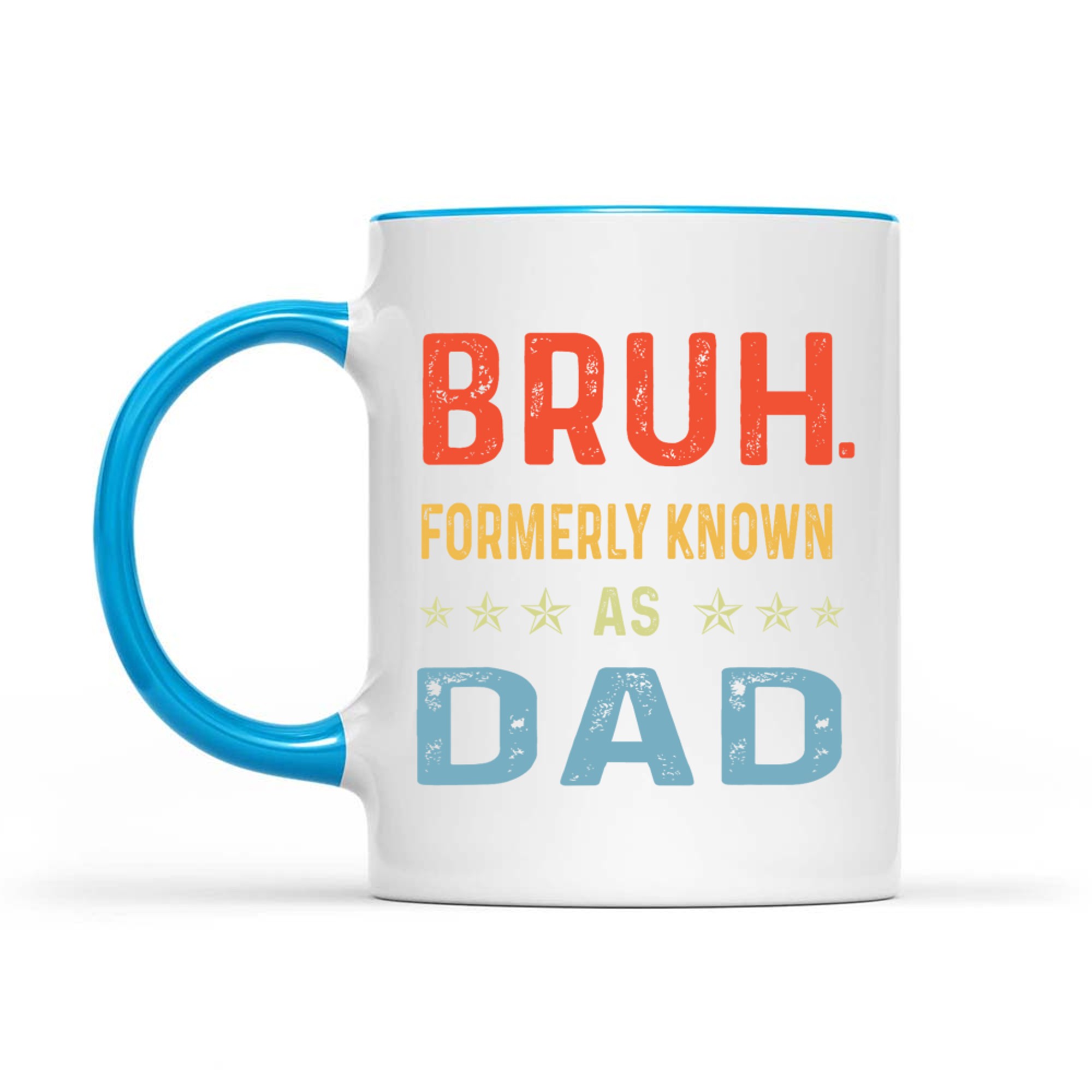 Funny Bruh Formerly Known As Dad Retro Father's Day Mug
