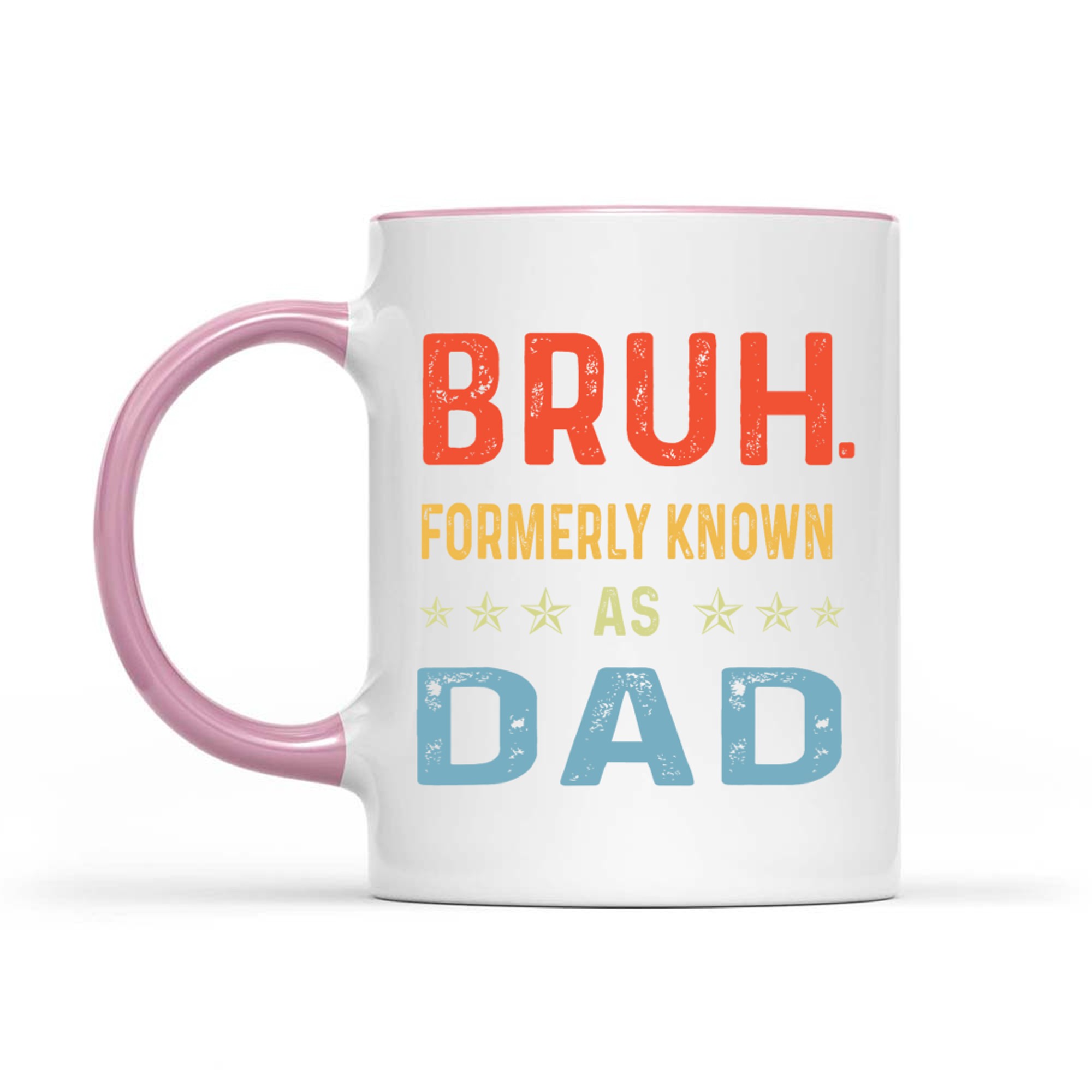 Funny Bruh Formerly Known As Dad Retro Father's Day Mug