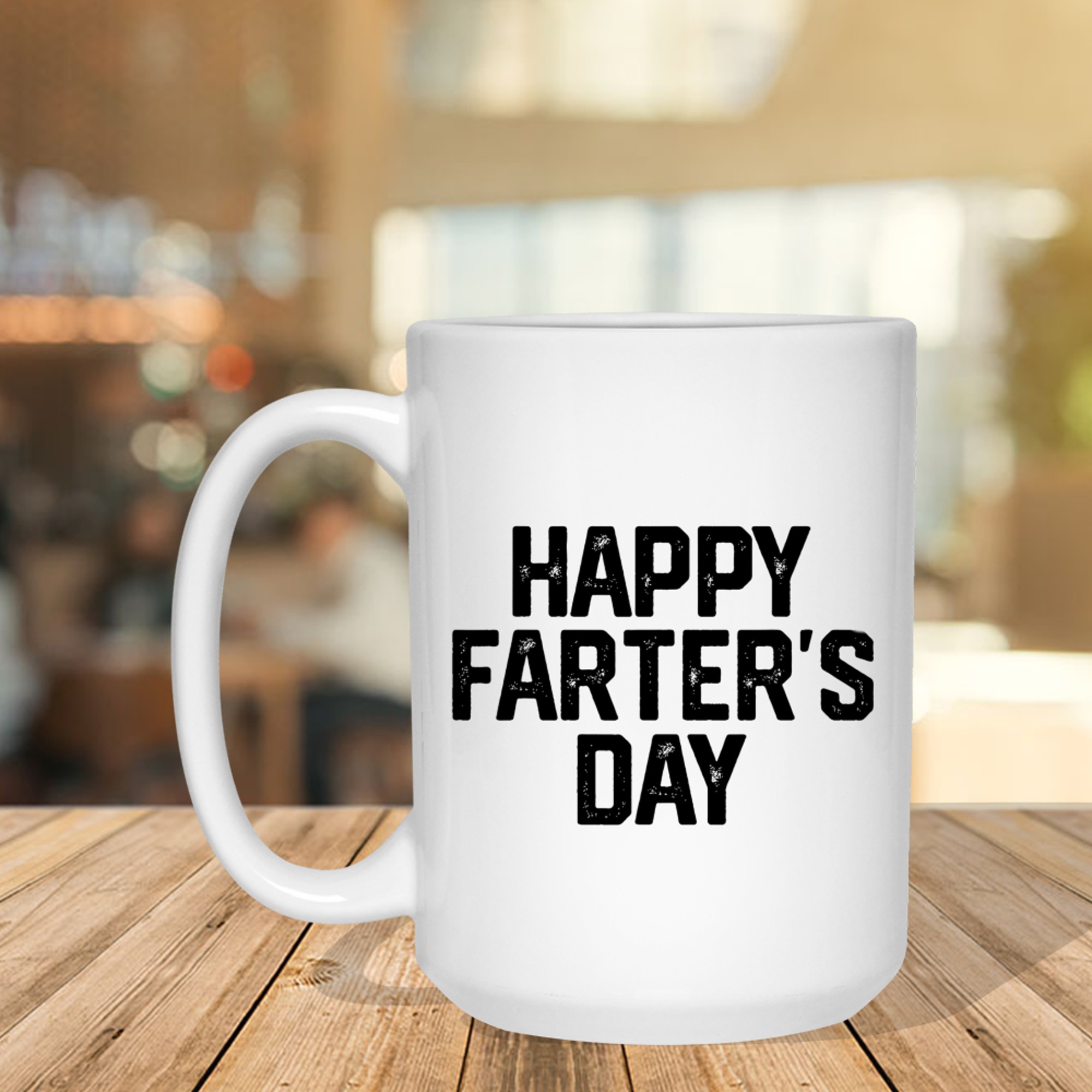 Happy Farter's Day Funny Gag Dad Fathers Day Mug