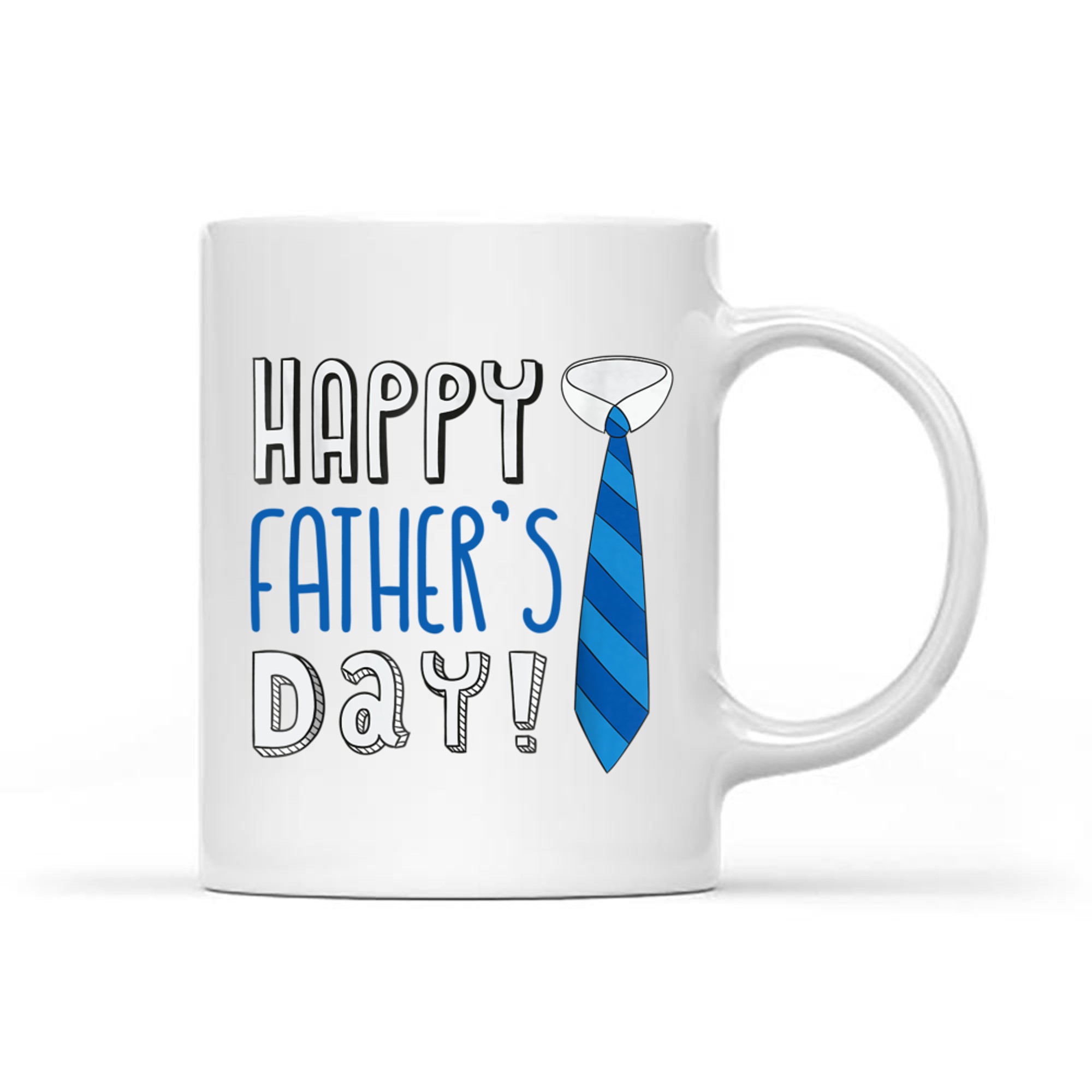 Happy Father’s Day Cute Tie Design Mug