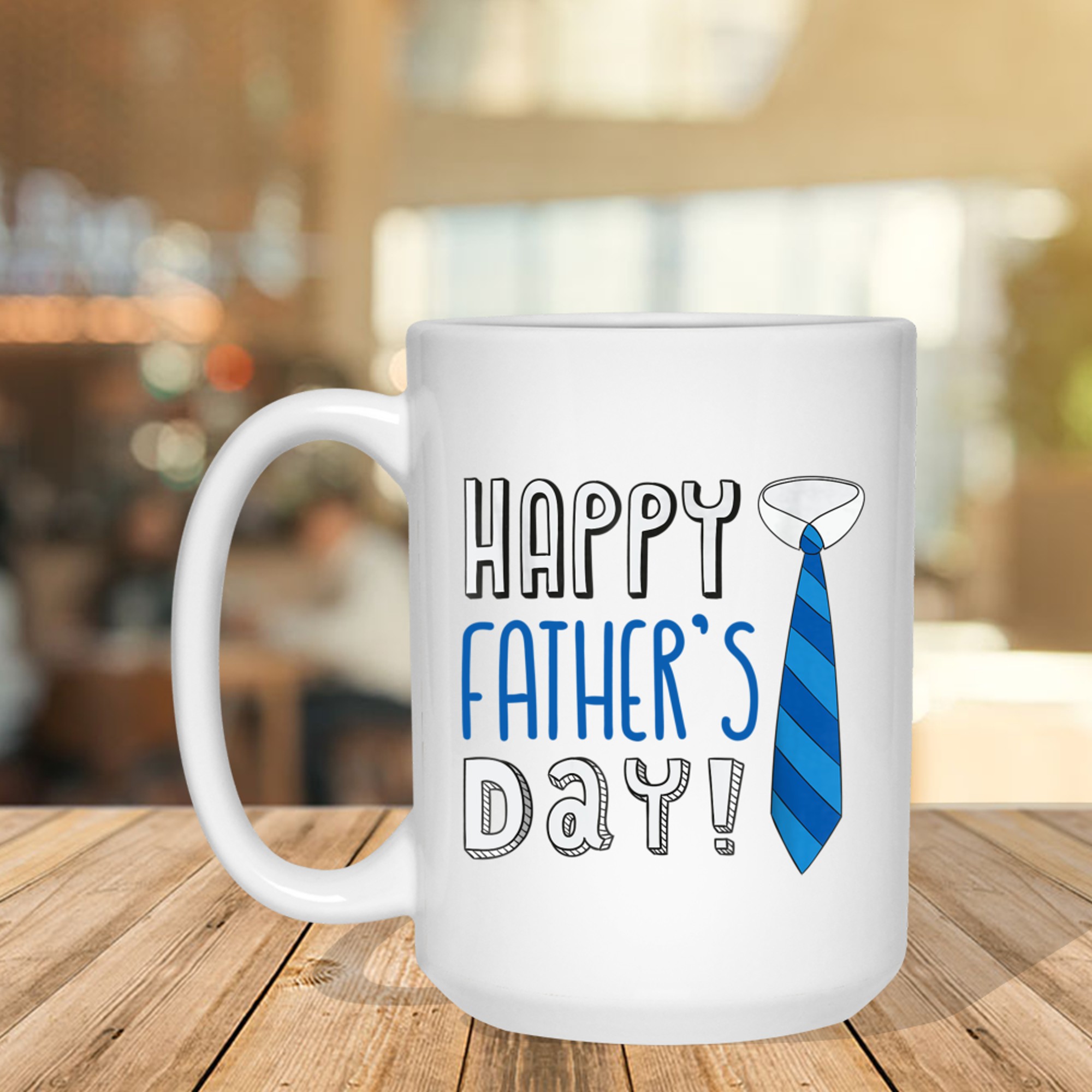 Happy Father’s Day Cute Tie Design Mug