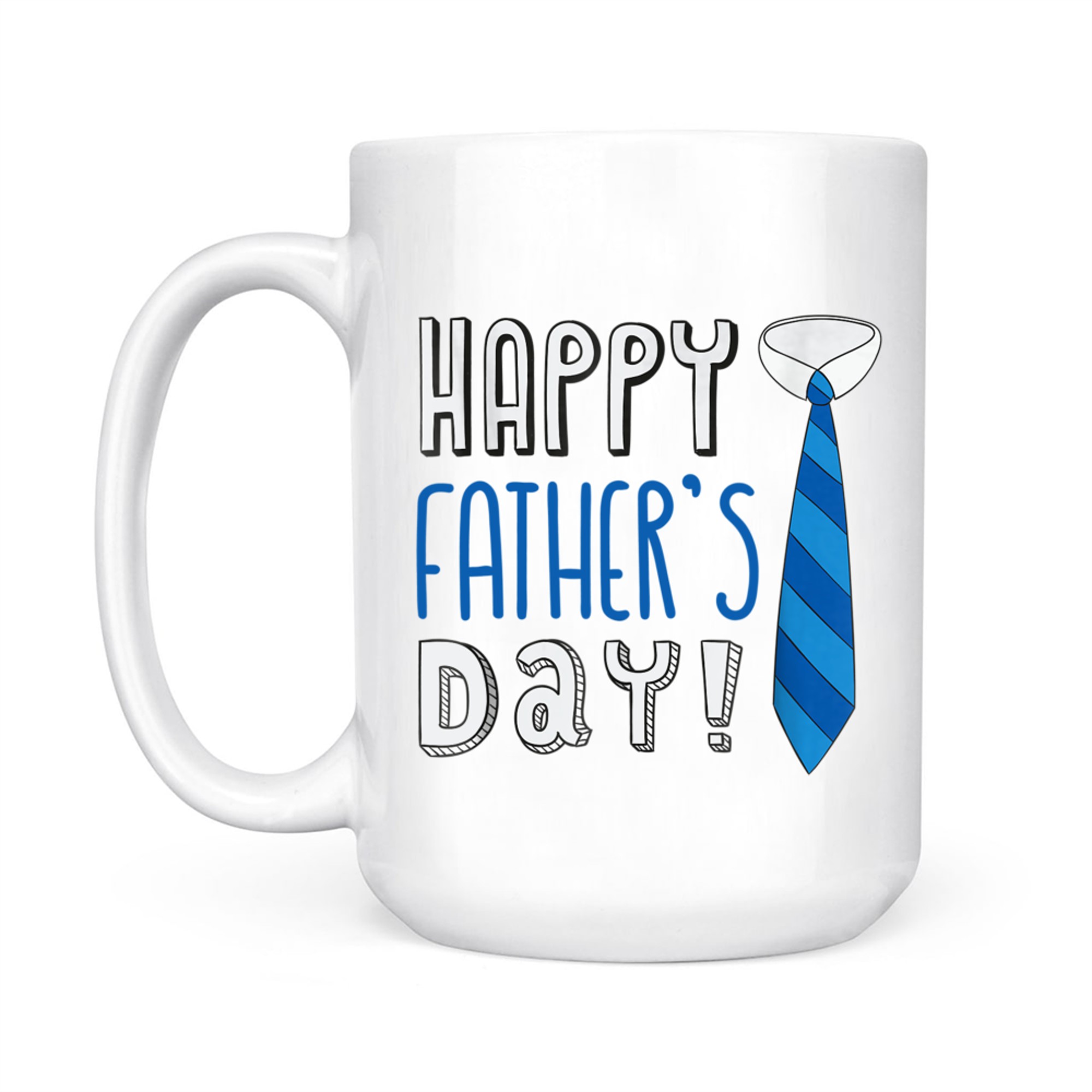Happy Father’s Day Cute Tie Design Mug
