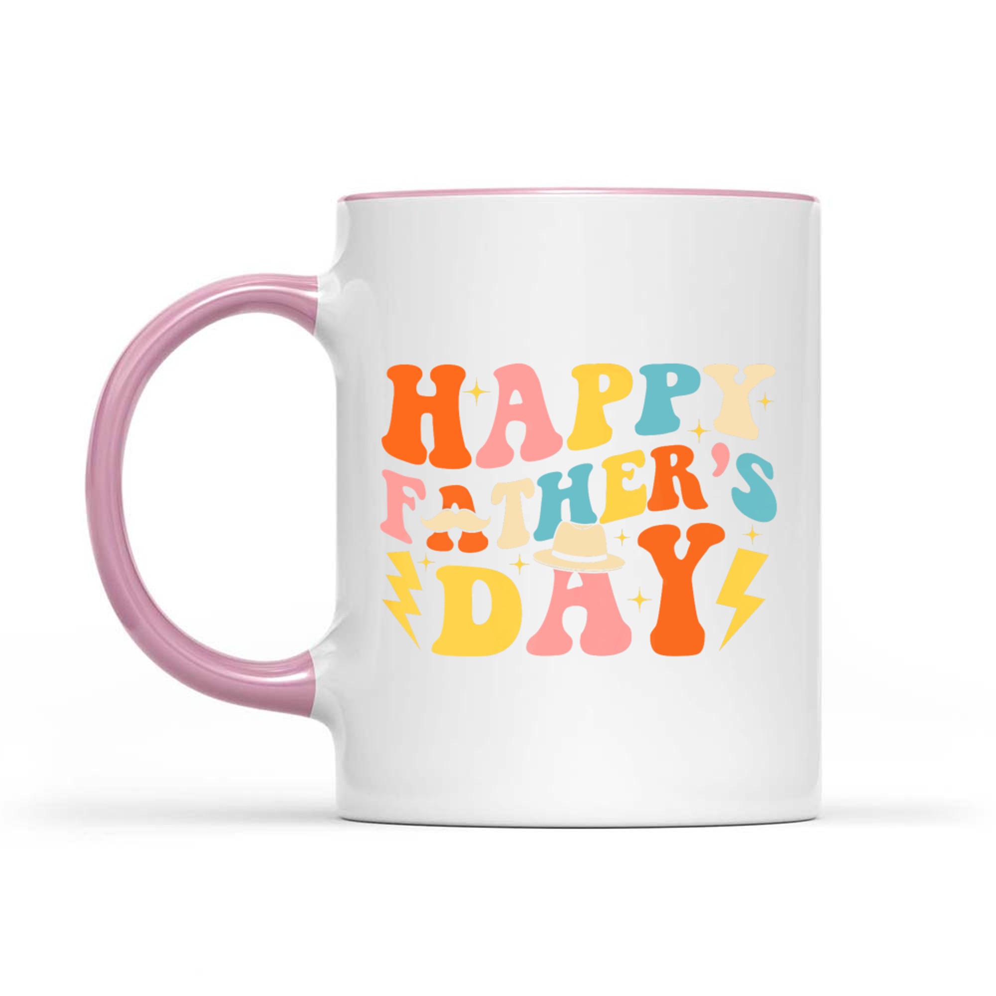 Happy Father's Day Retro Funny Groovy 70s Dad Mug