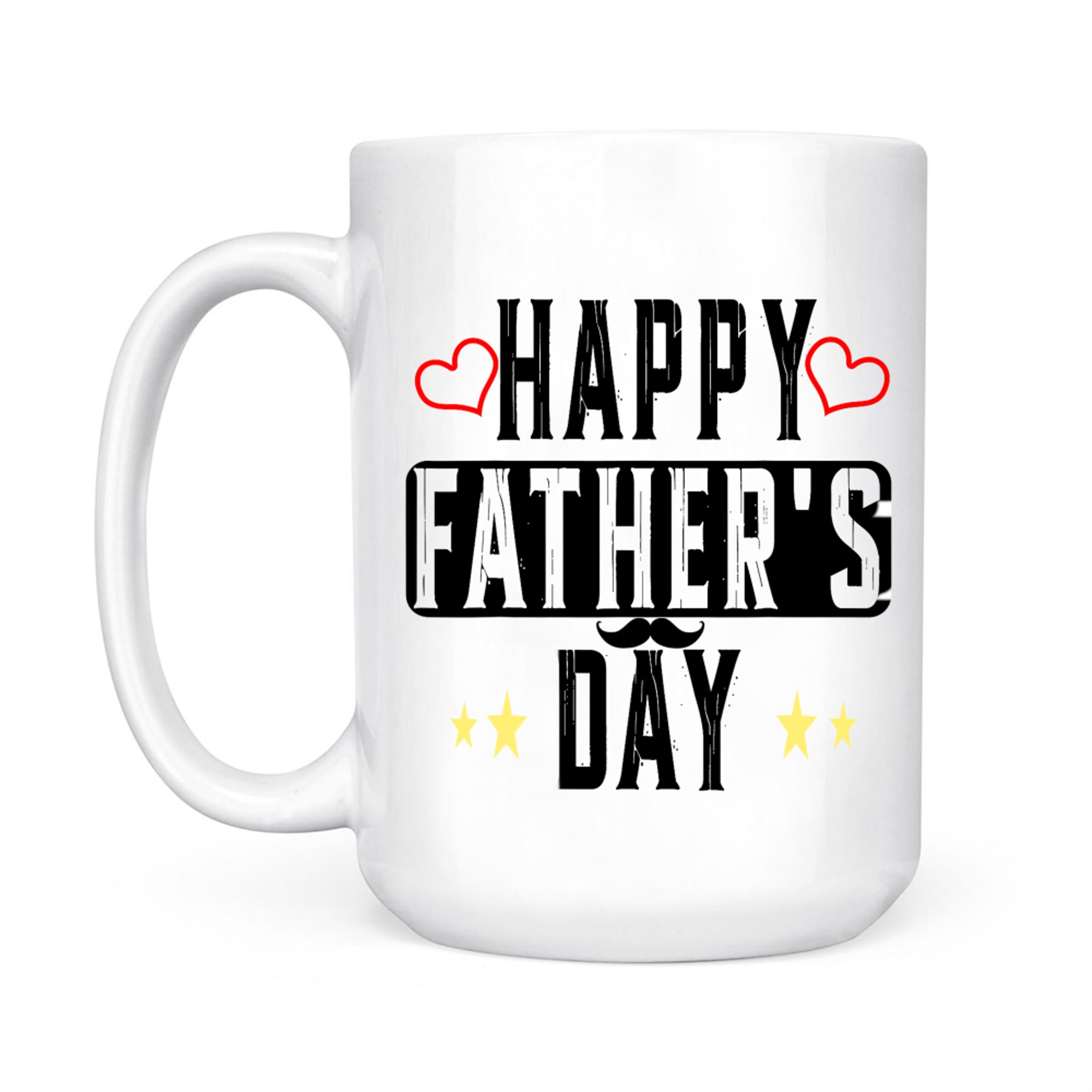 Happy Father's Day Vintage Retro Gift Dad Grandpa Mug