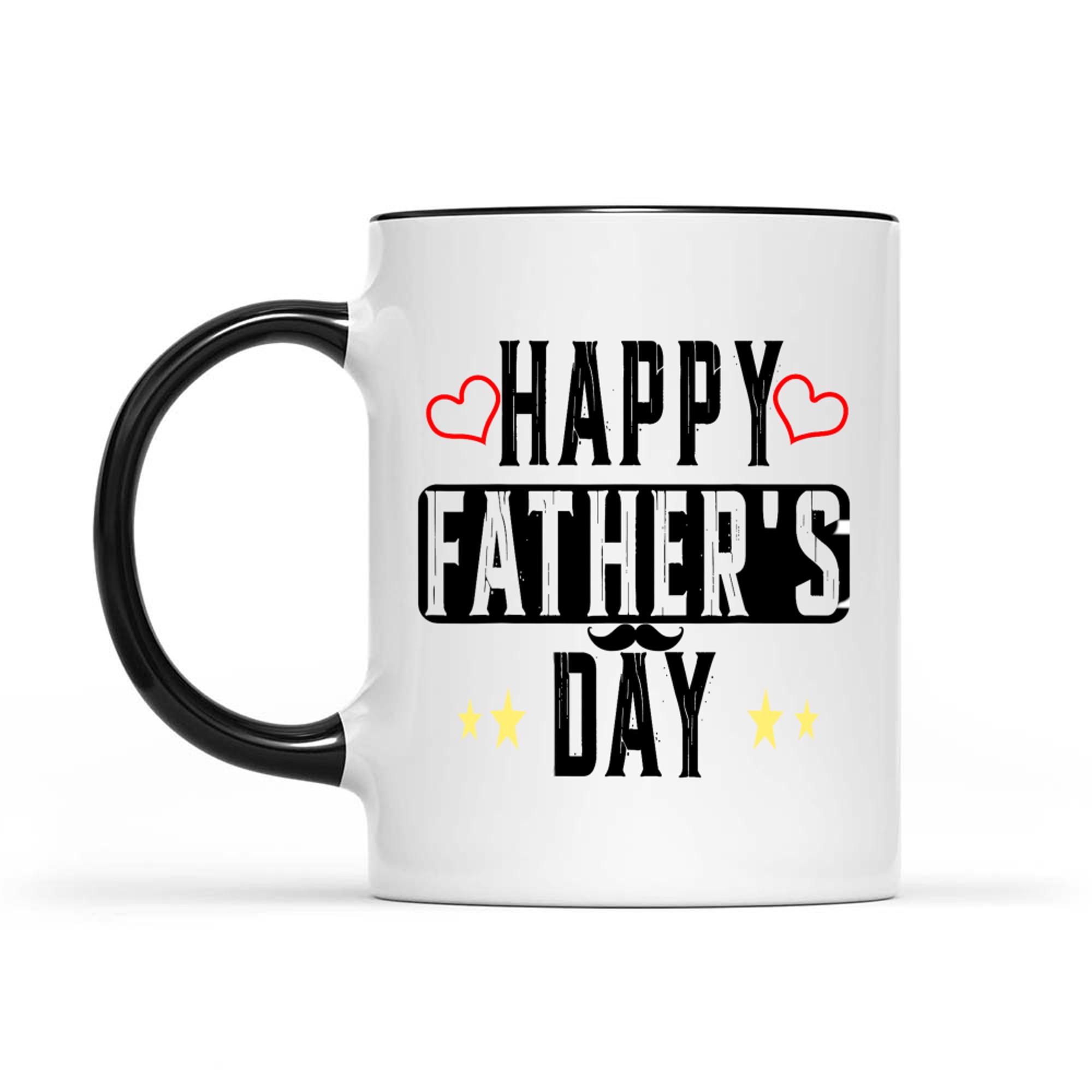 Happy Father's Day Vintage Retro Gift Dad Grandpa Mug
