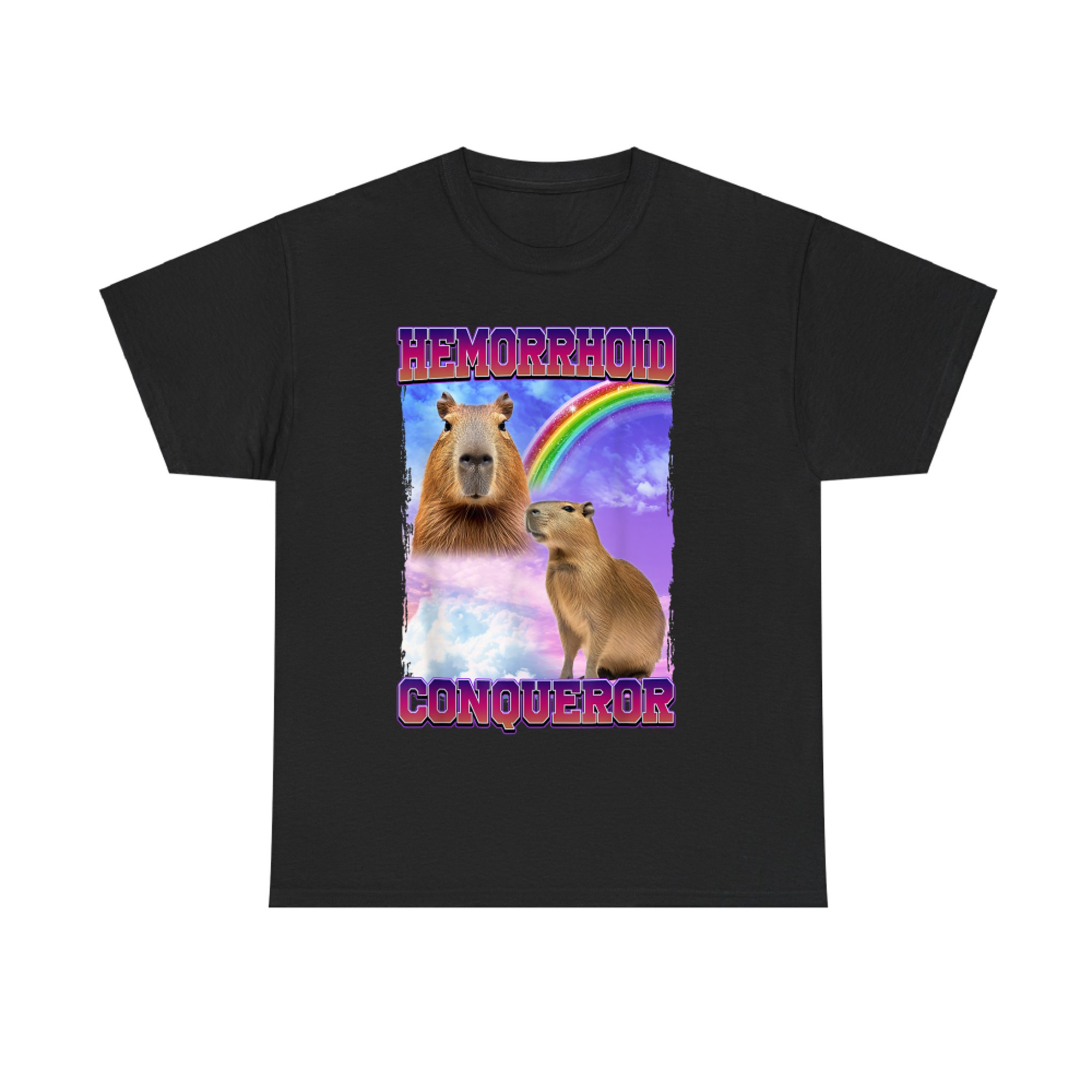 Hemorrhoid Conqueror Capybara T-Shirt