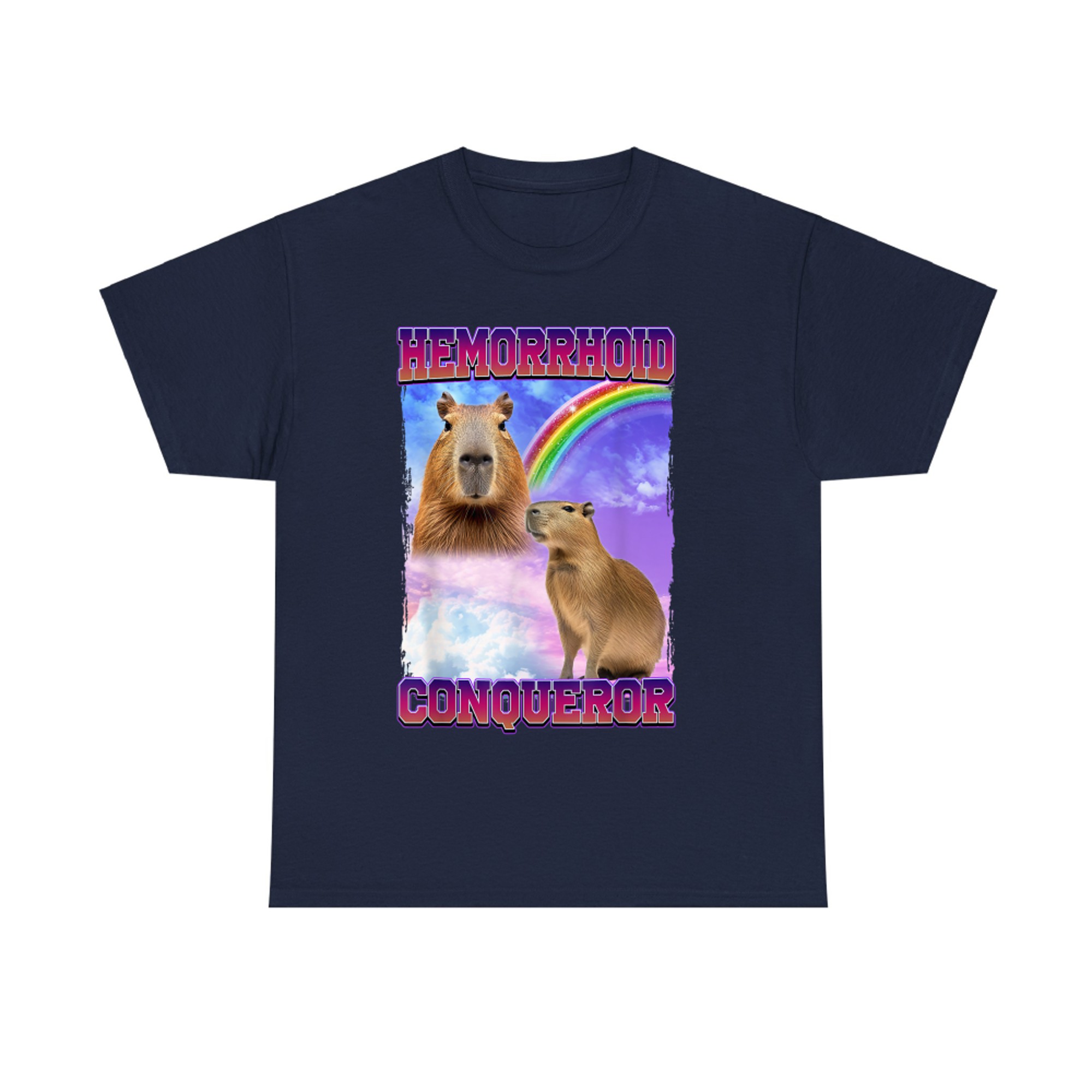 Hemorrhoid Conqueror Capybara T-Shirt