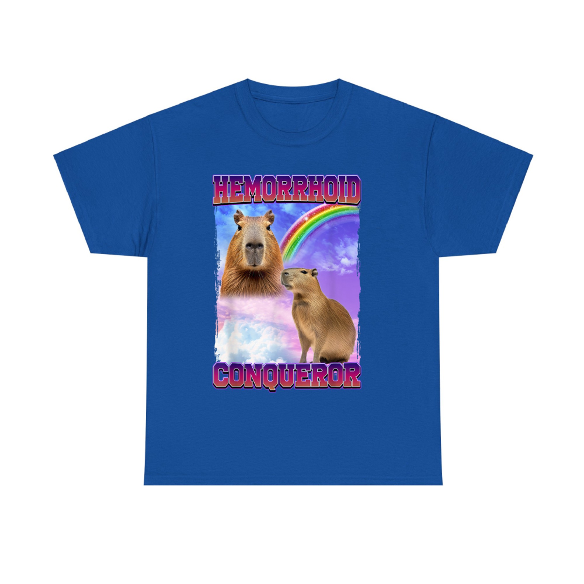 Hemorrhoid Conqueror Capybara T-Shirt