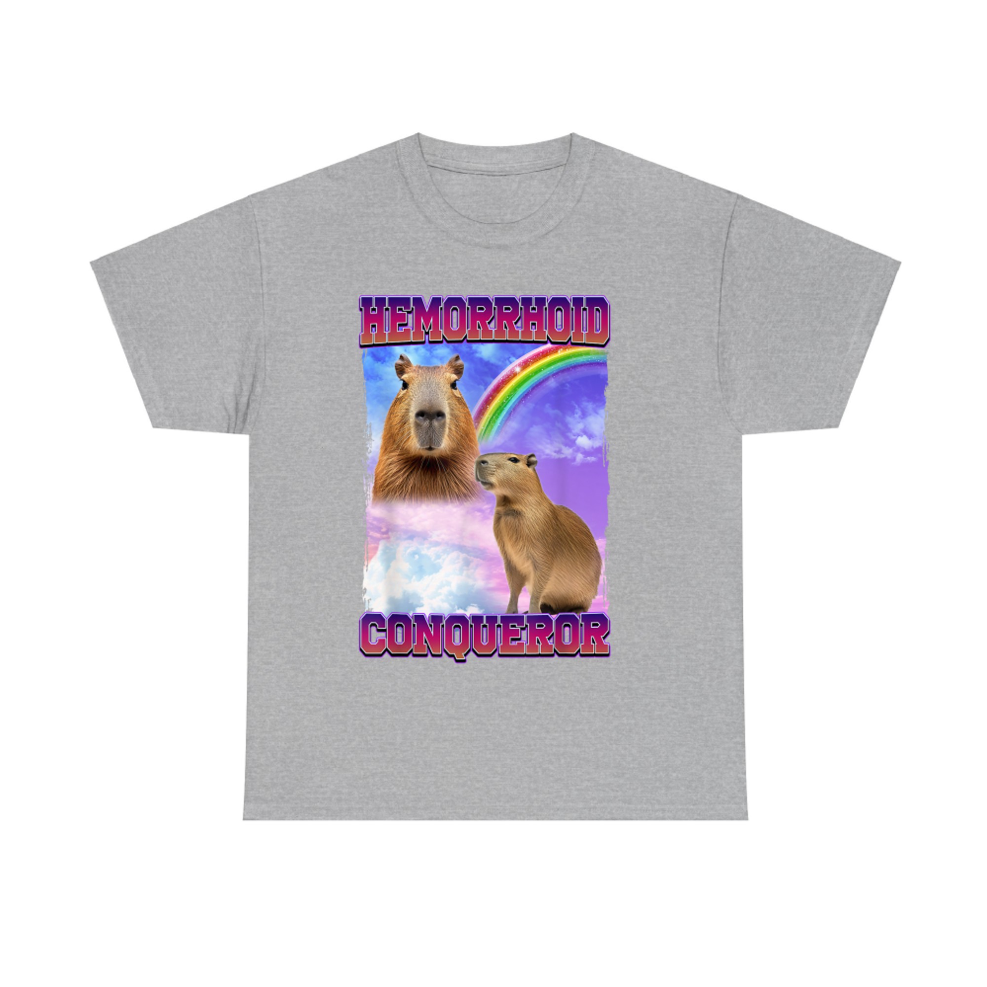 Hemorrhoid Conqueror Capybara T-Shirt