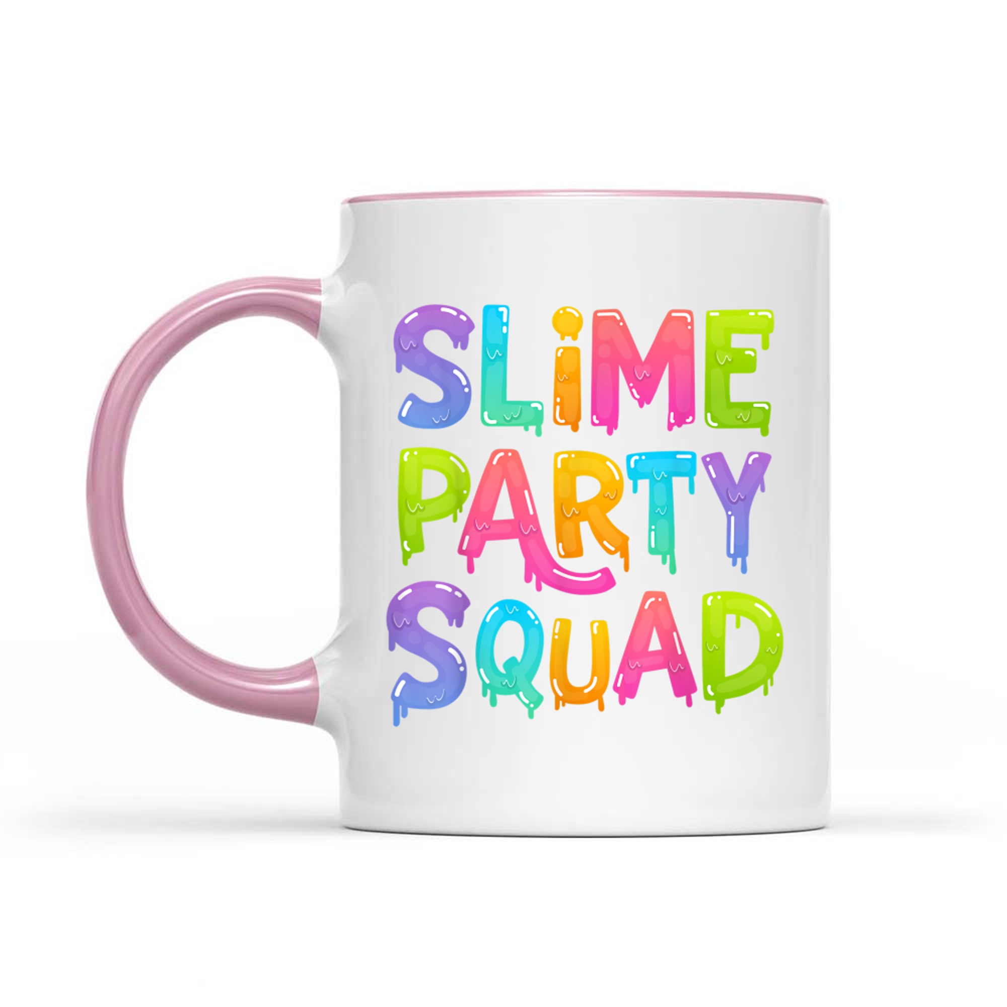 Slime Party Squad Colorful Matching Group Gift Funny Birthday Mug