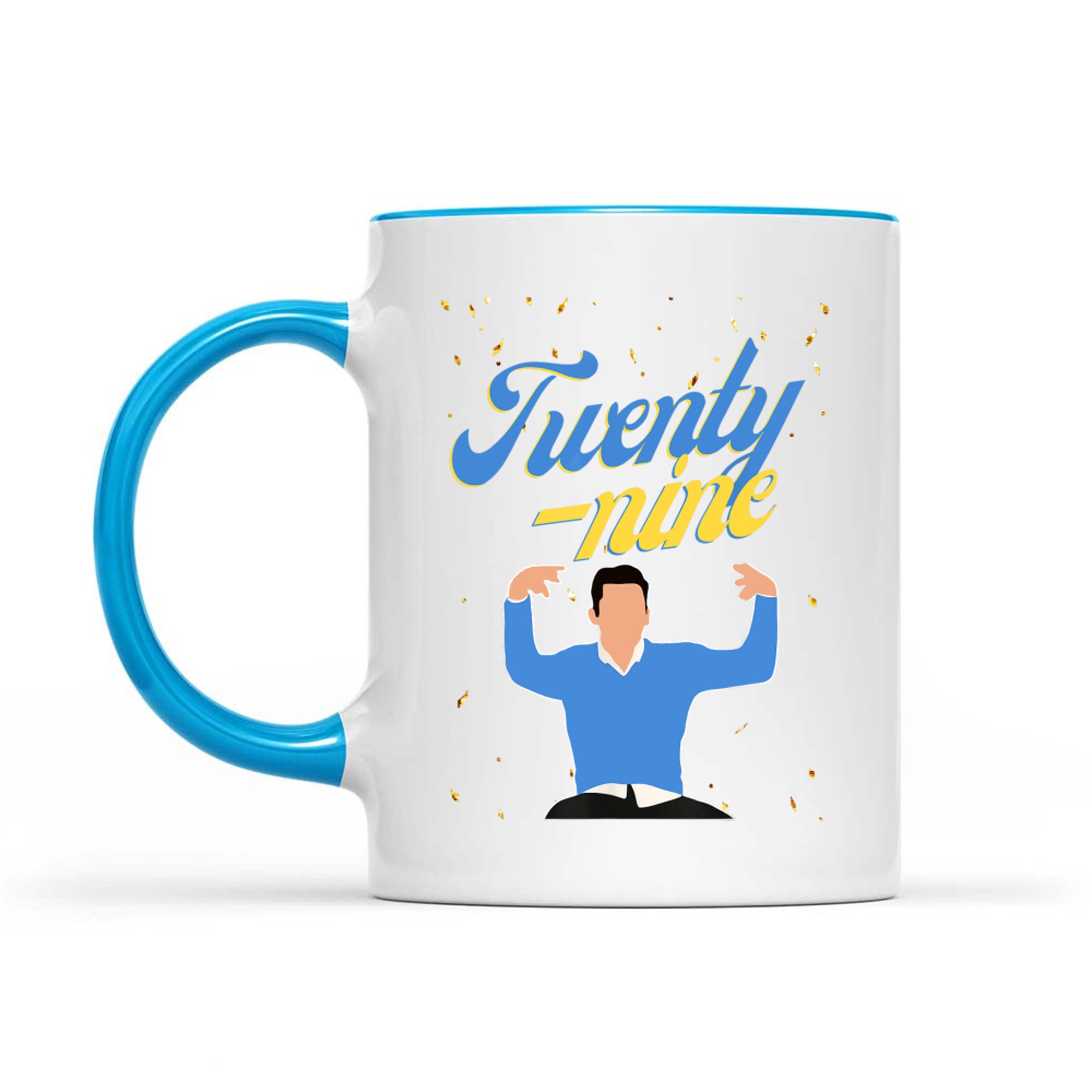 Twenty-Nine Birthday Design Funny Minimal Graphic 29th Celebration Mug