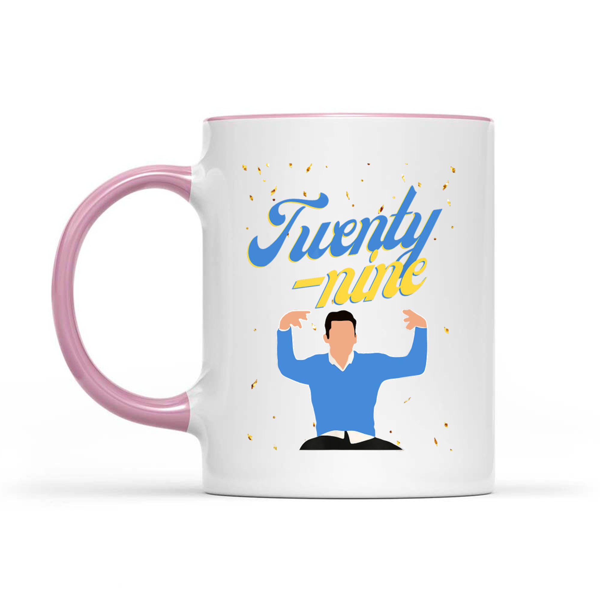 Twenty-Nine Birthday Design Funny Minimal Graphic 29th Celebration Mug