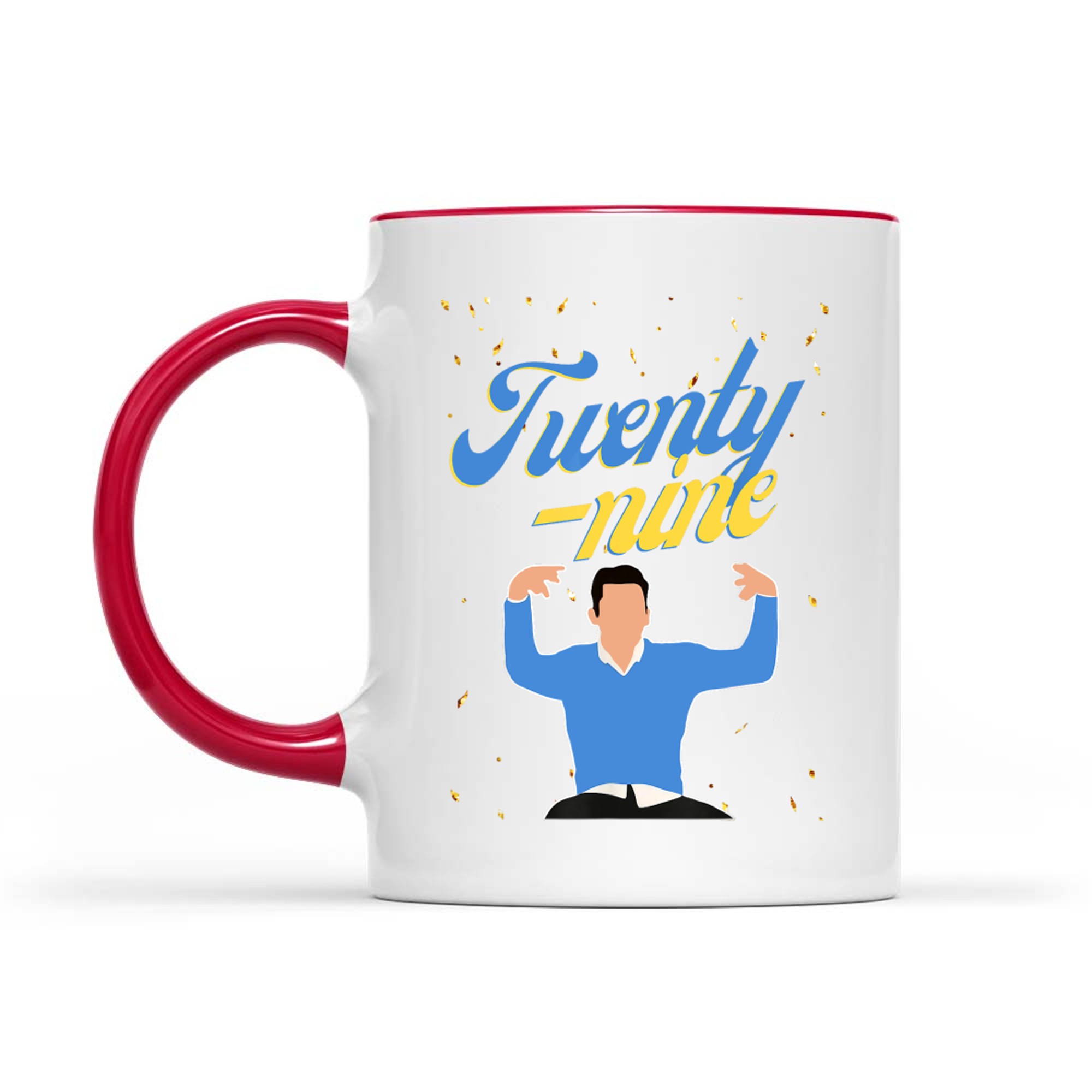 Twenty-Nine Birthday Design Funny Minimal Graphic 29th Celebration Mug