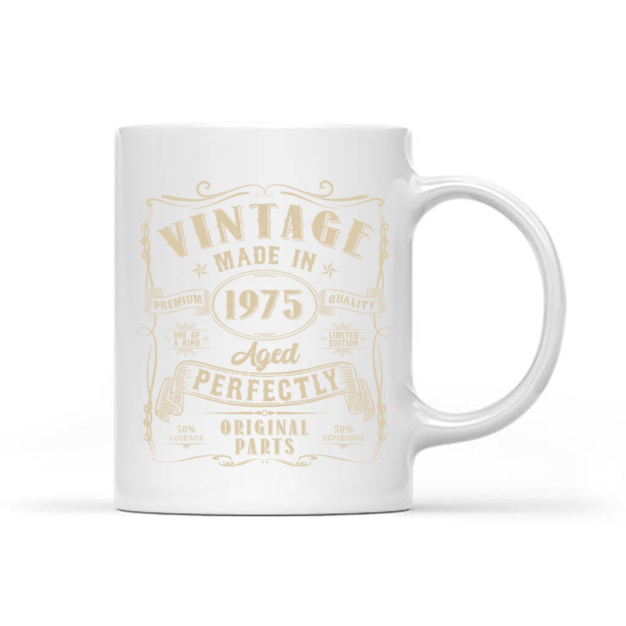 Vintage Made In 50th Birthday Decorations Funny Birthday Mug