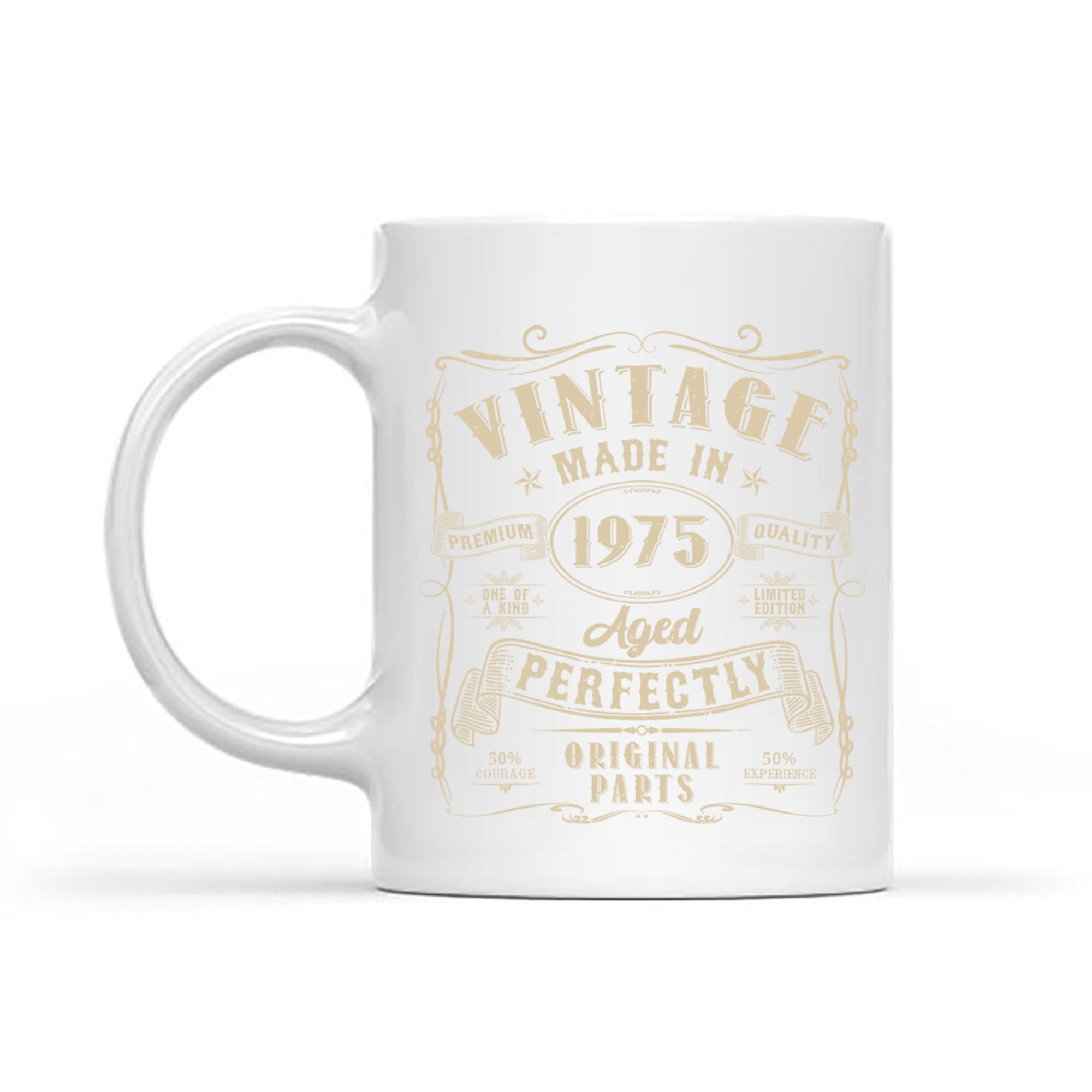 Vintage Made In 50th Birthday Decorations Funny Birthday Mug
