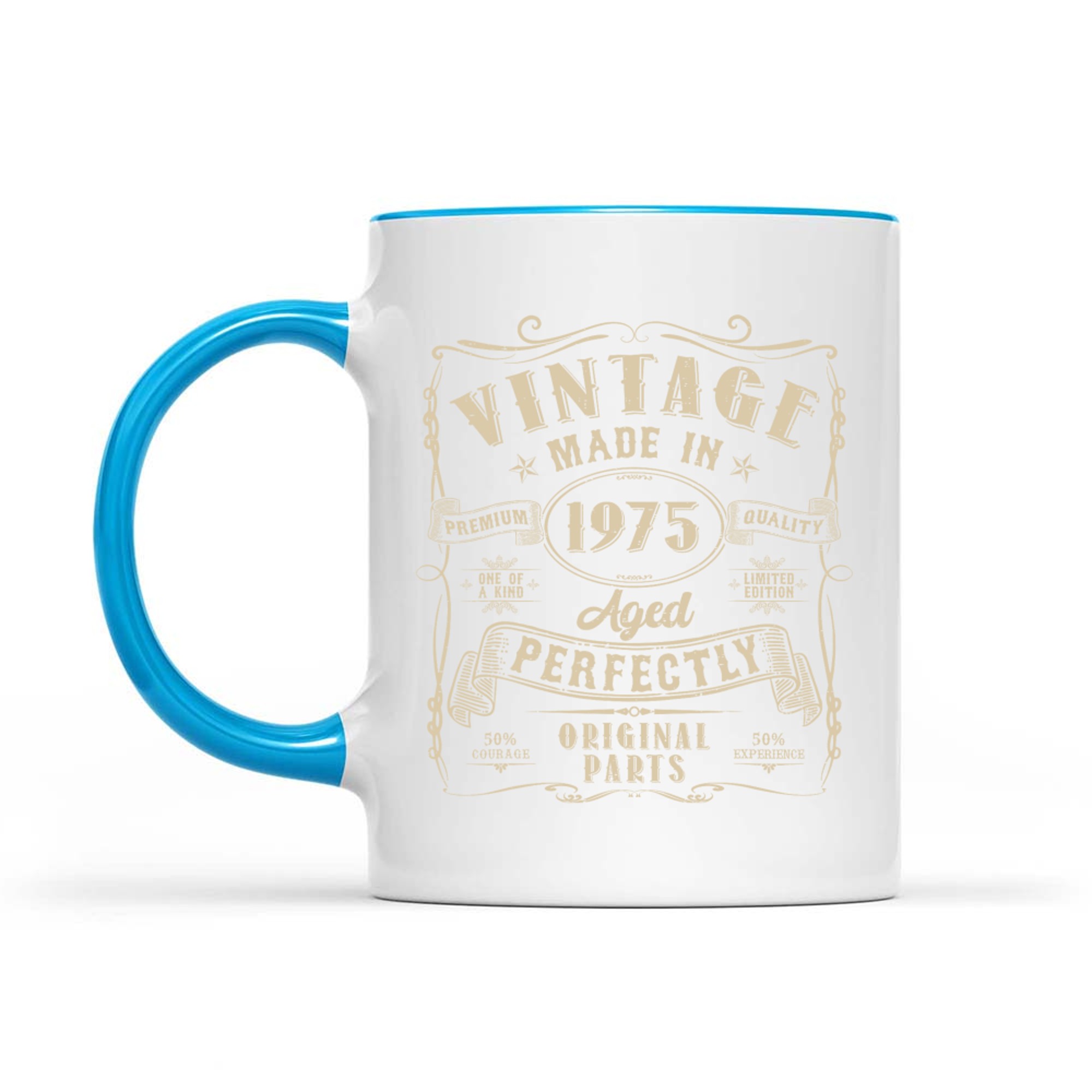 Vintage Made In 50th Birthday Decorations Funny Birthday Mug