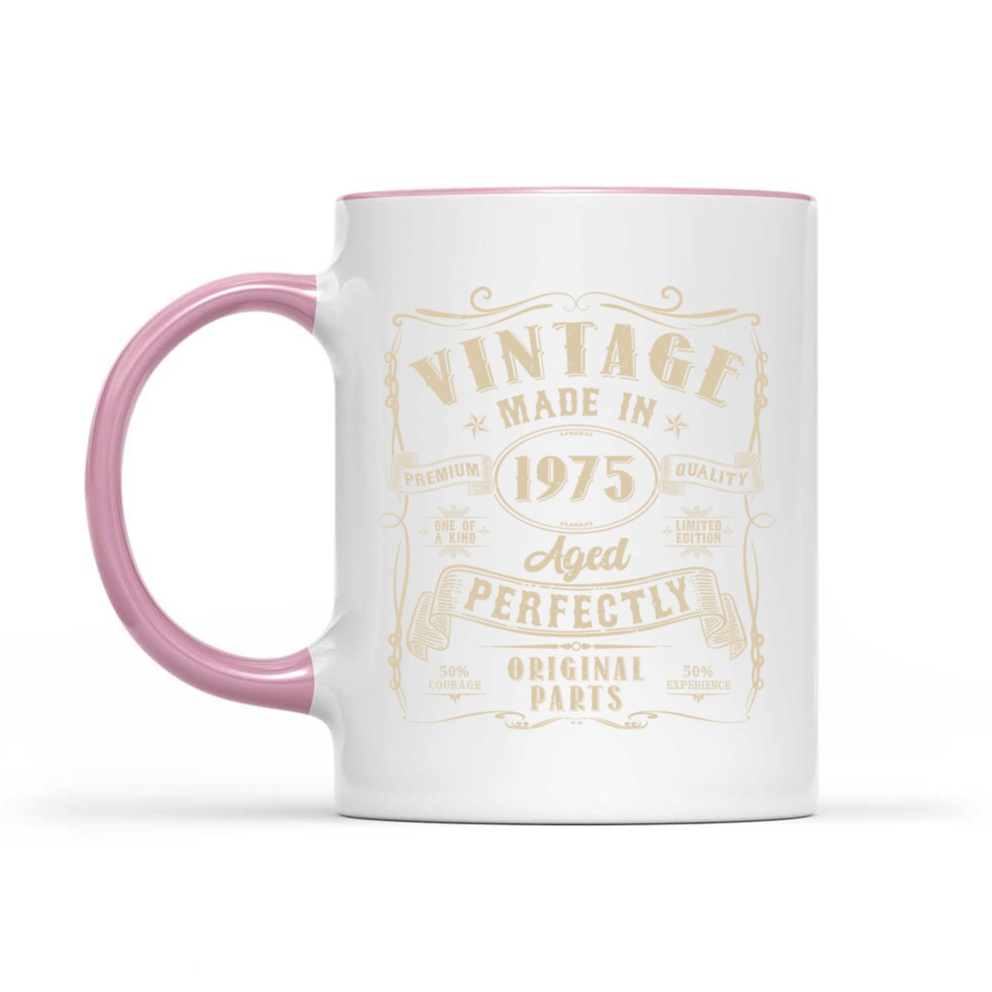 Vintage Made In 50th Birthday Decorations Funny Birthday Mug