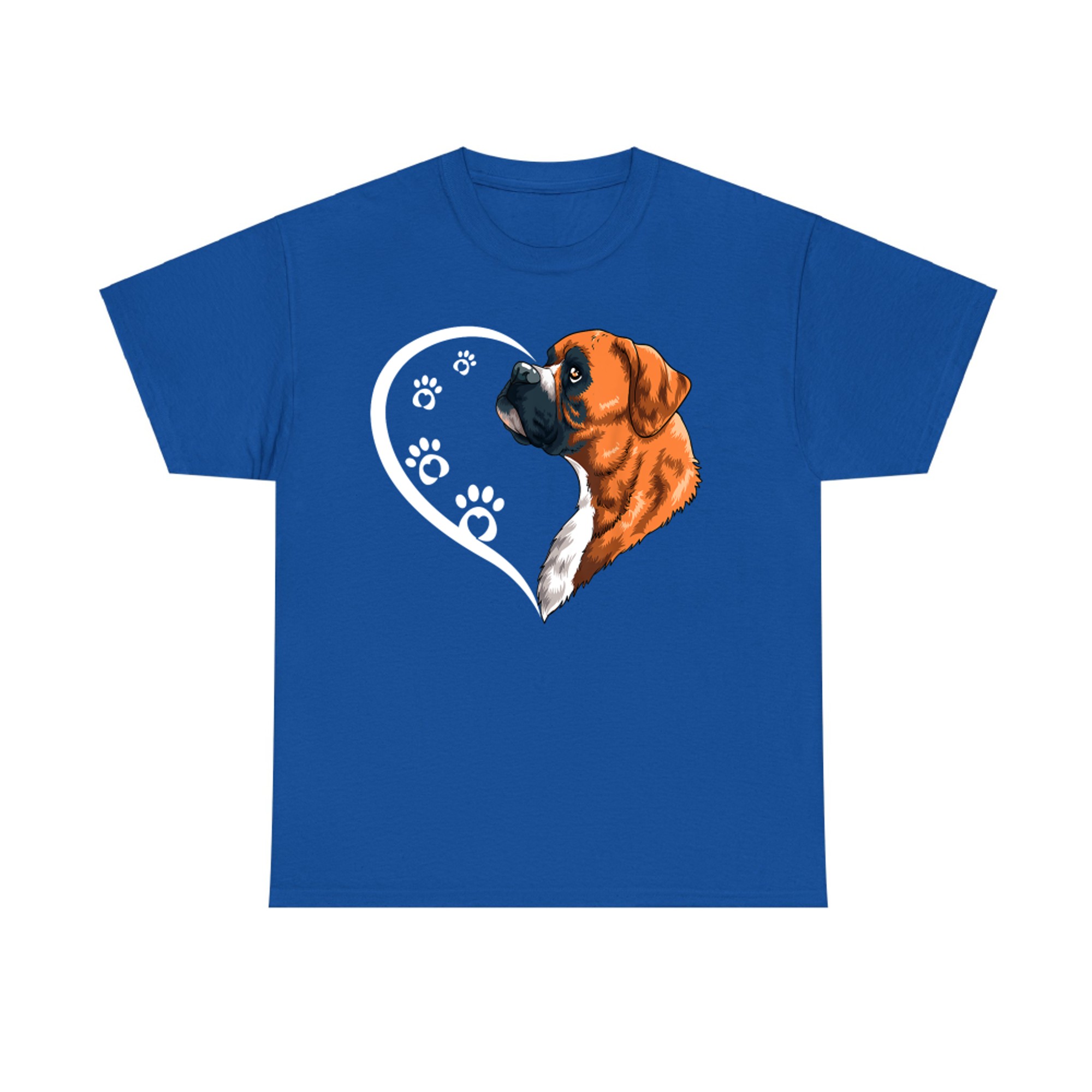 Boxer Dog Heart Cute Boxer Dog T-Shirt