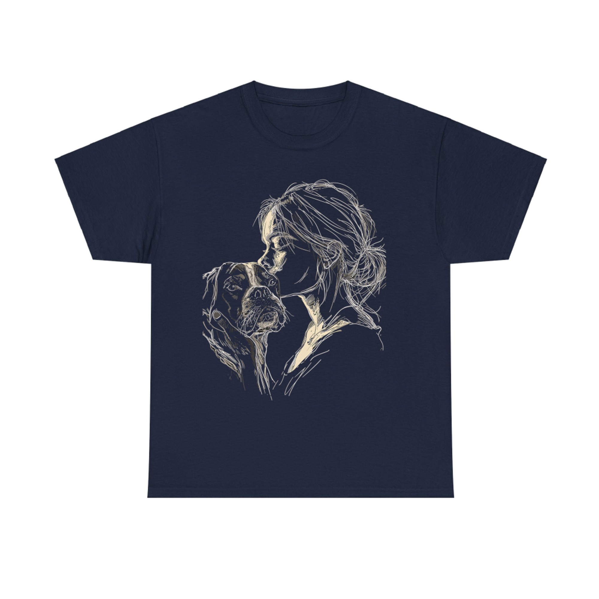 Boxer Dog Mom Cute Boxer Dog Lover Mother's Day T-Shirt