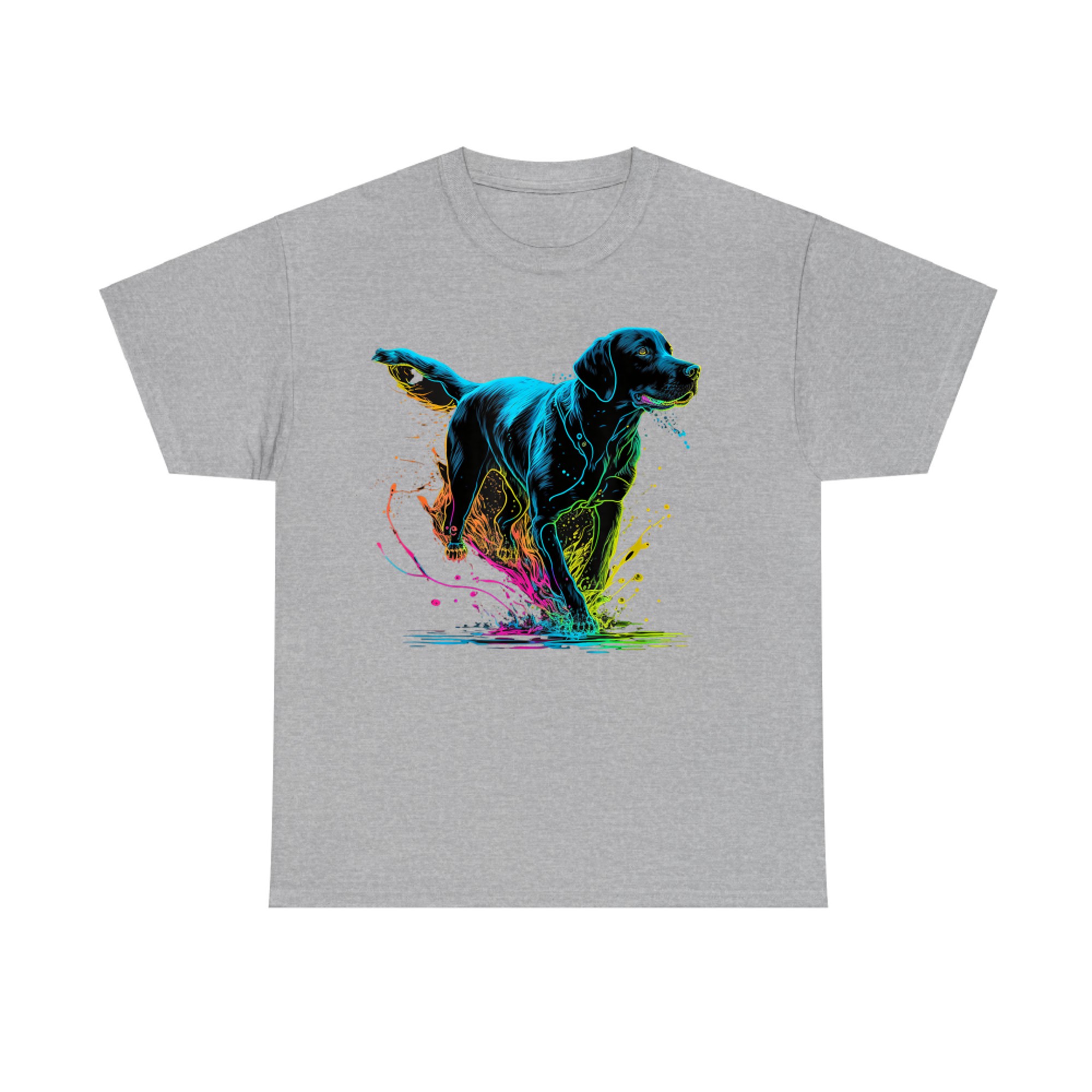 Cute Black Lab Black Labrador Retriever Puppy Dog Mom Animal T-Shirt