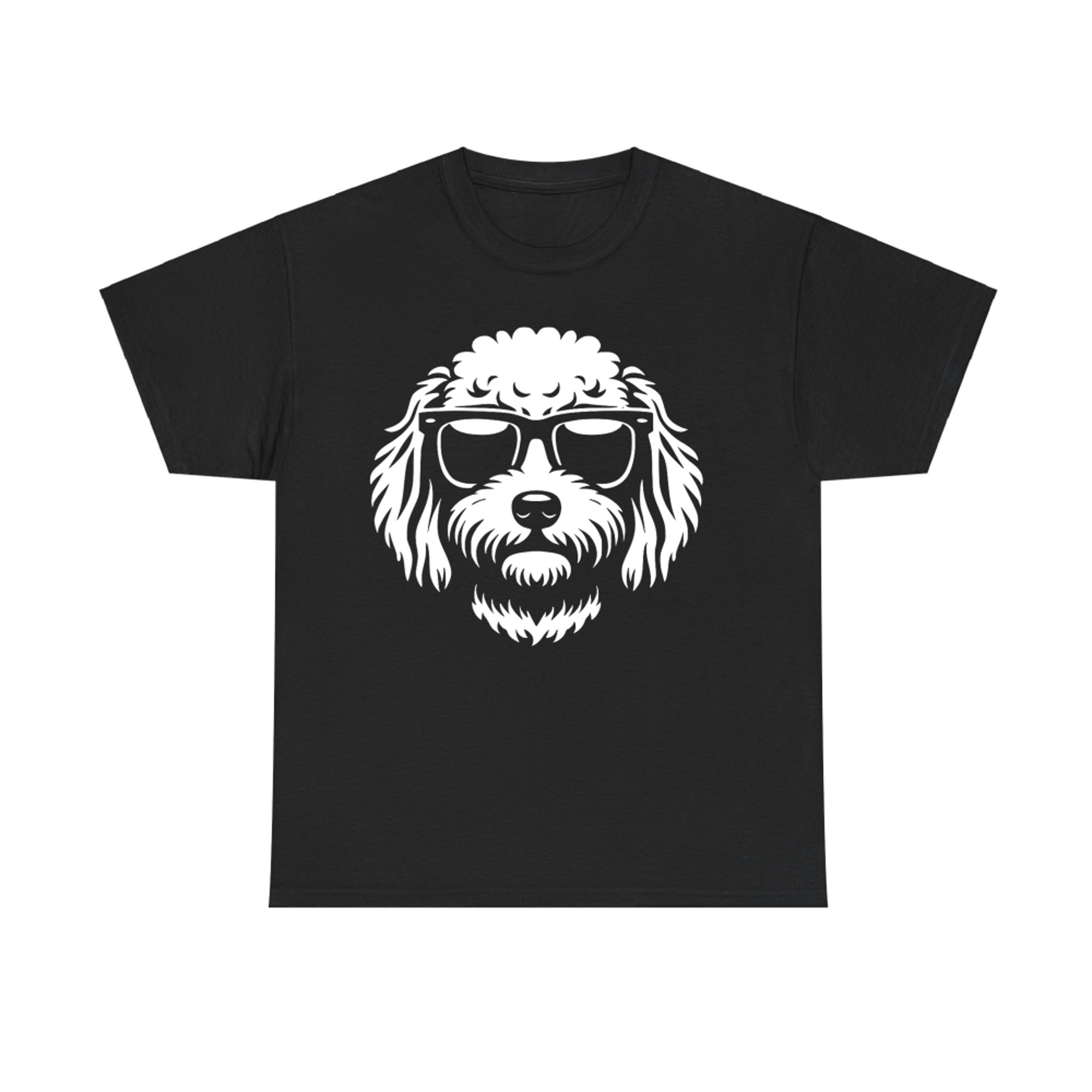 Cute Cavapoo Sunglasses Dog Graphic Design T-Shirt