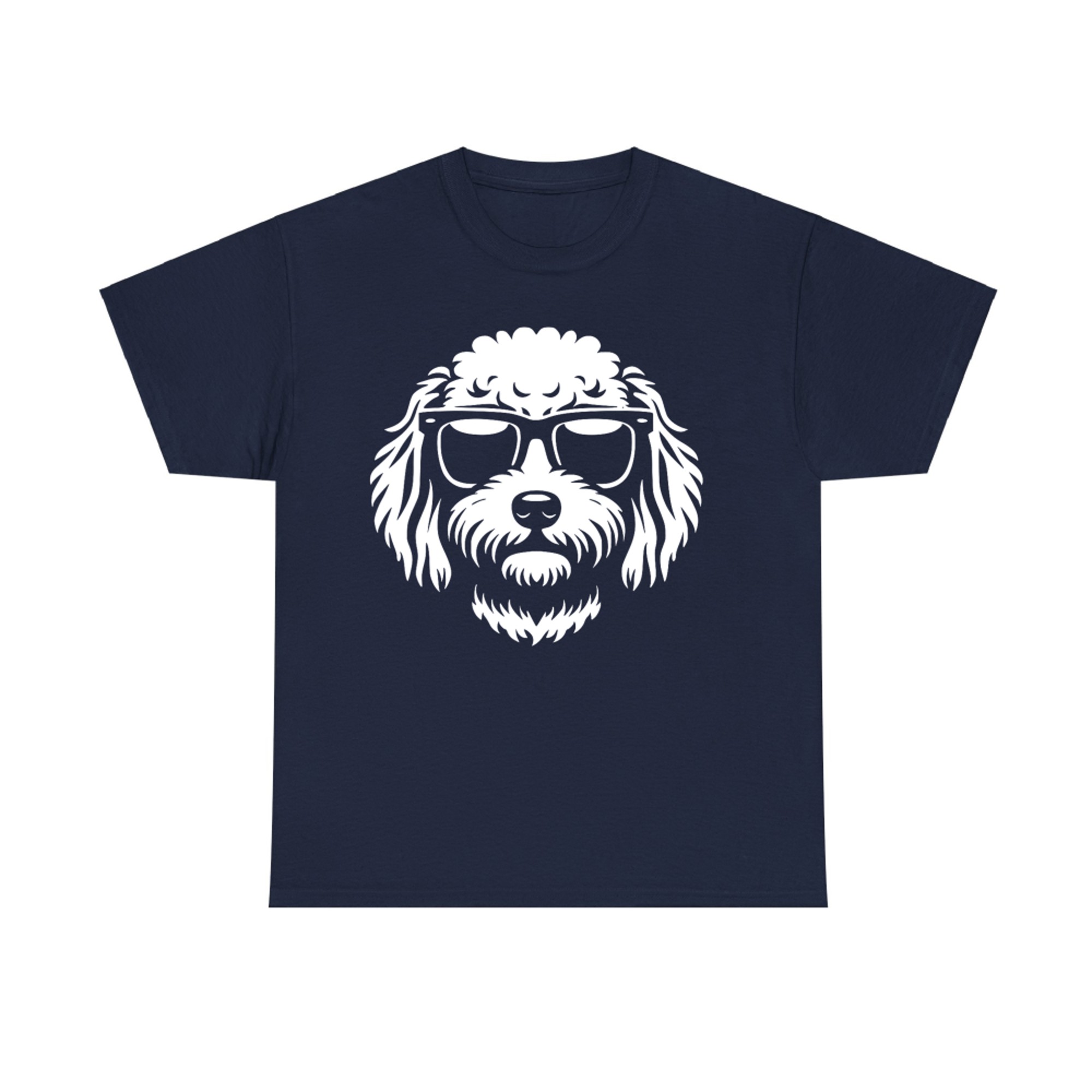 Cute Cavapoo Sunglasses Dog Graphic Design T-Shirt