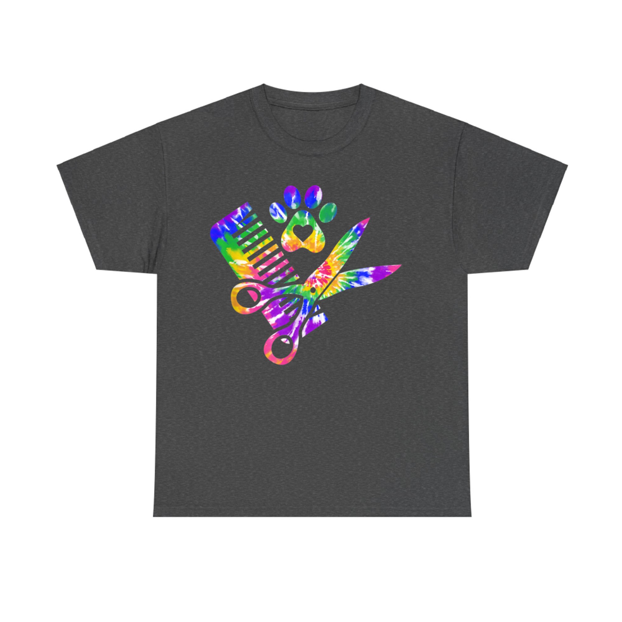 Dog Groomer Tie Dye Cute Future Dog Groomers T-Shirt