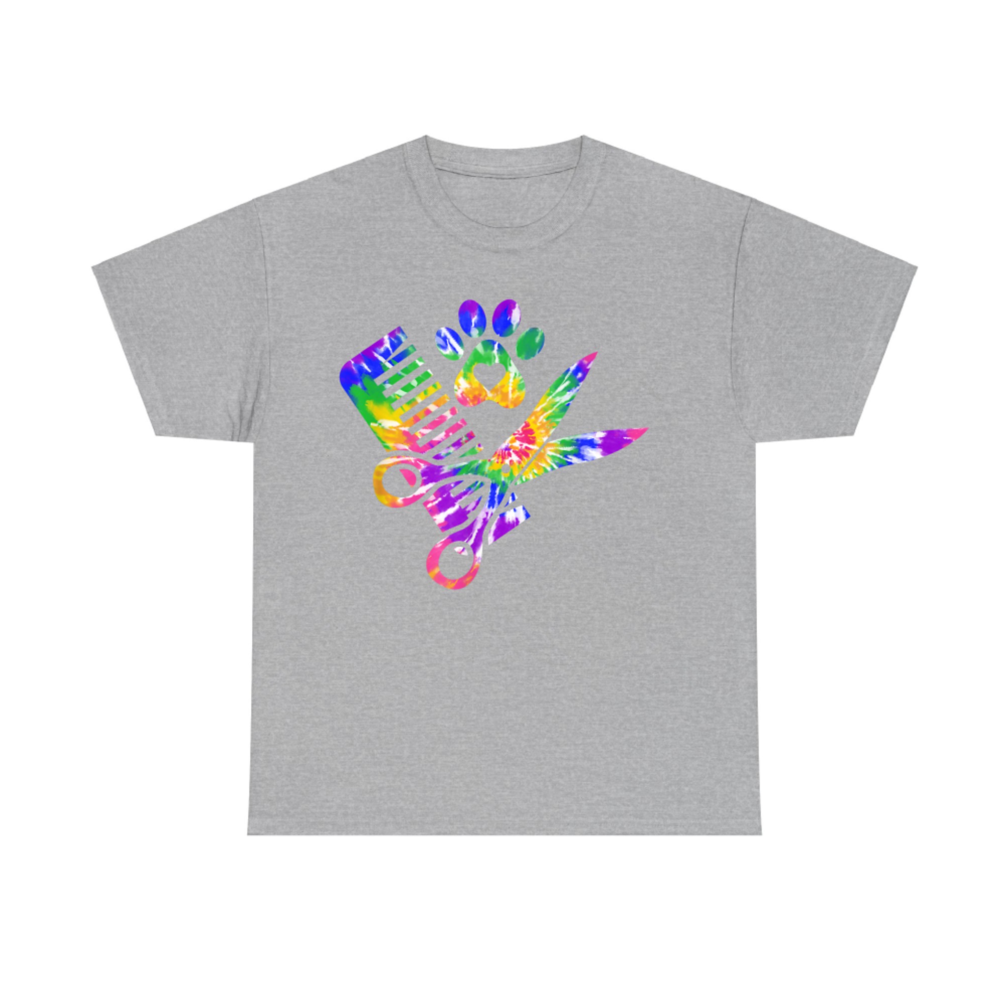 Dog Groomer Tie Dye Cute Future Dog Groomers T-Shirt