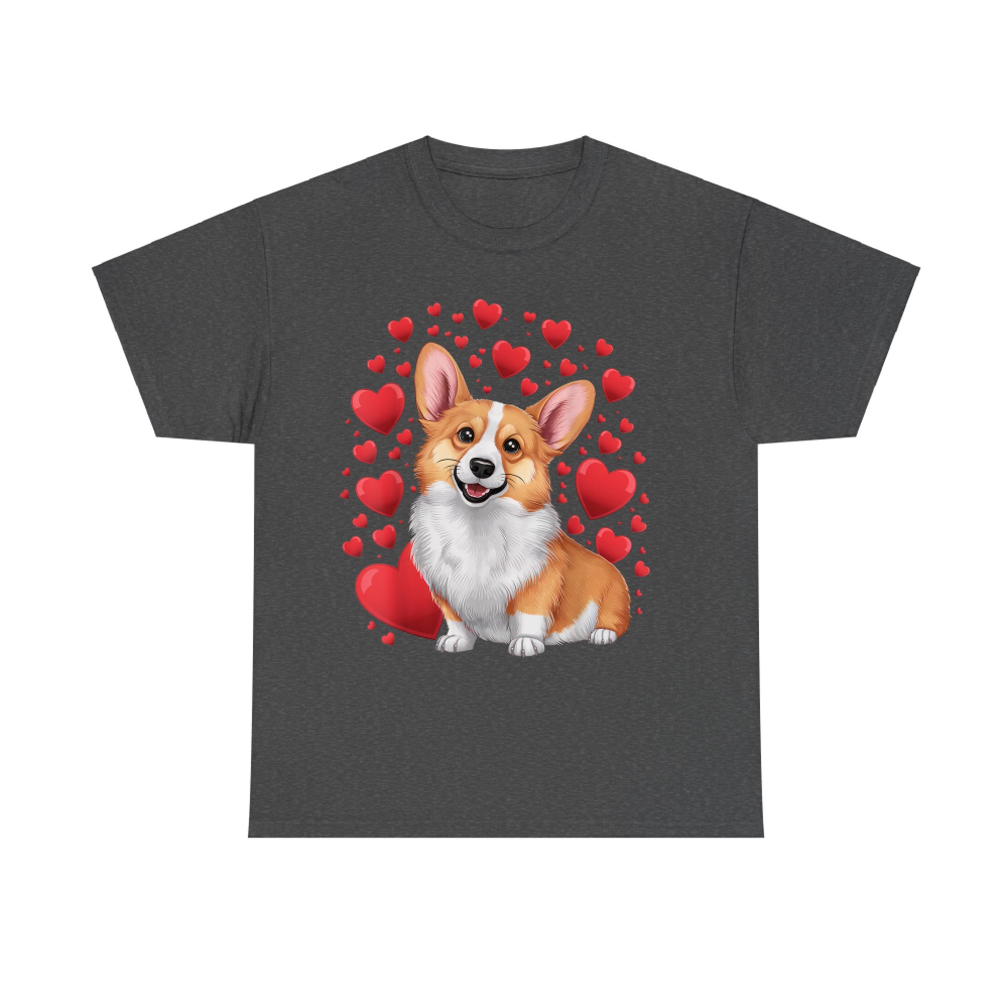 Dog Valentine Cute Corgi Valentine's Day T-Shirt