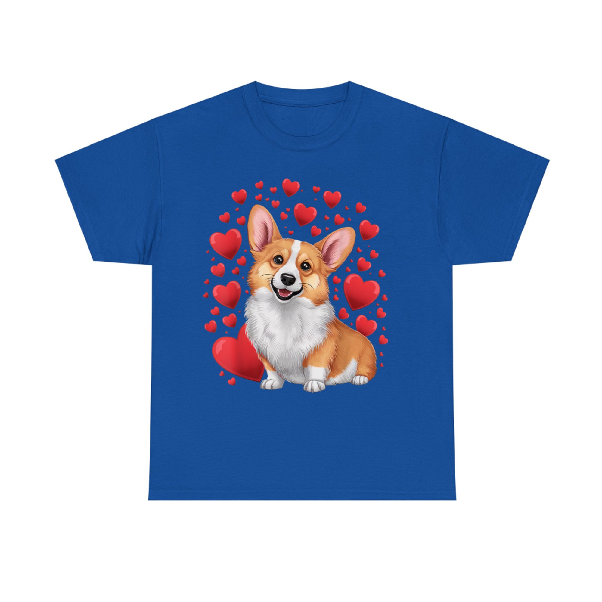 Dog Valentine Cute Corgi Valentine's Day T-Shirt