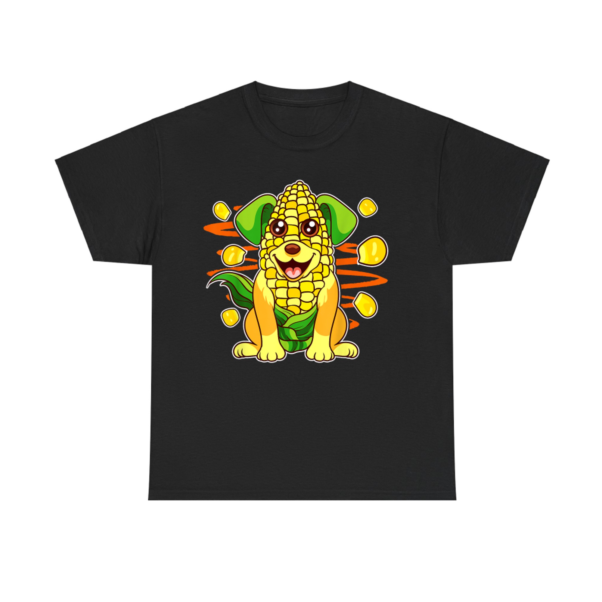 Funny Cute Corndog Lover Corn Dog Food Puppy Farmer Pun T-Shirt