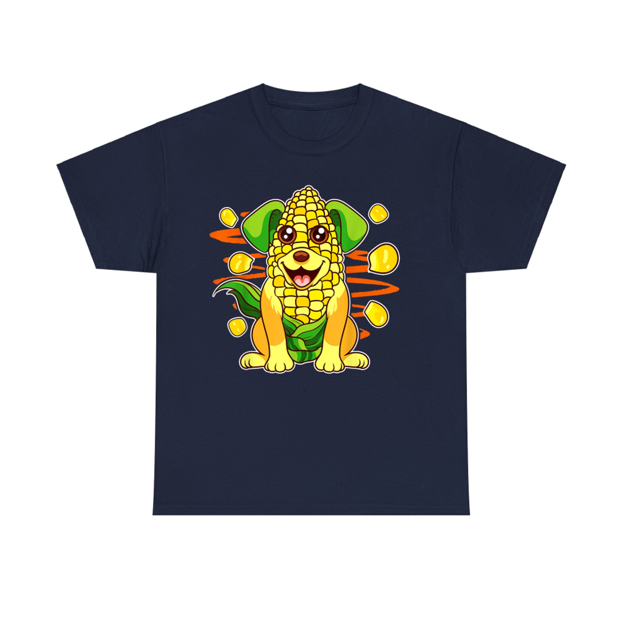 Funny Cute Corndog Lover Corn Dog Food Puppy Farmer Pun T-Shirt