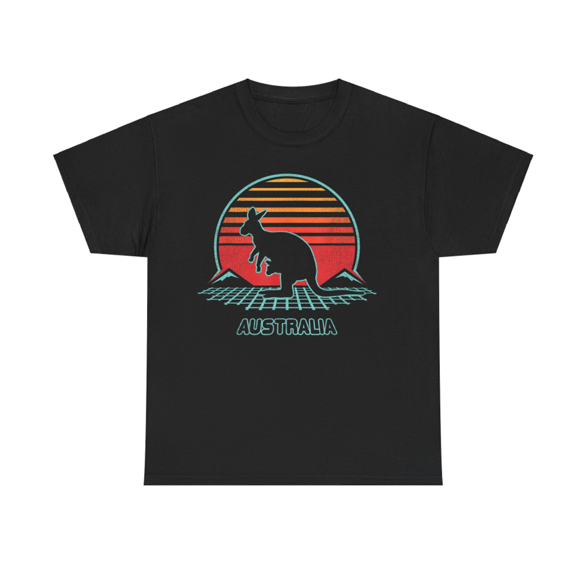 Australia Retro Vintage 80s Style T-Shirt