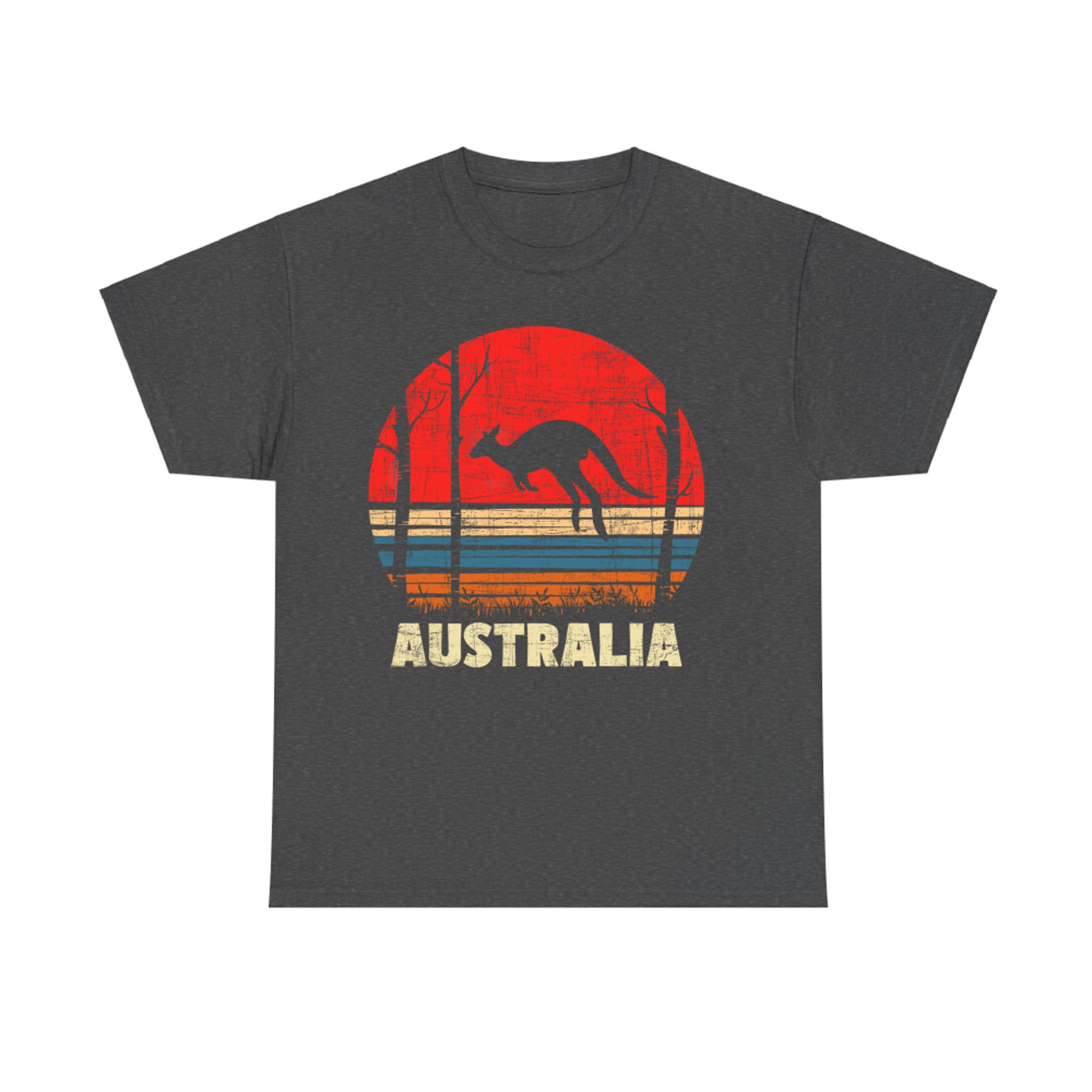 Australia Retro Vintage Animal Marsupial Mammal Zookeeper T-Shirt