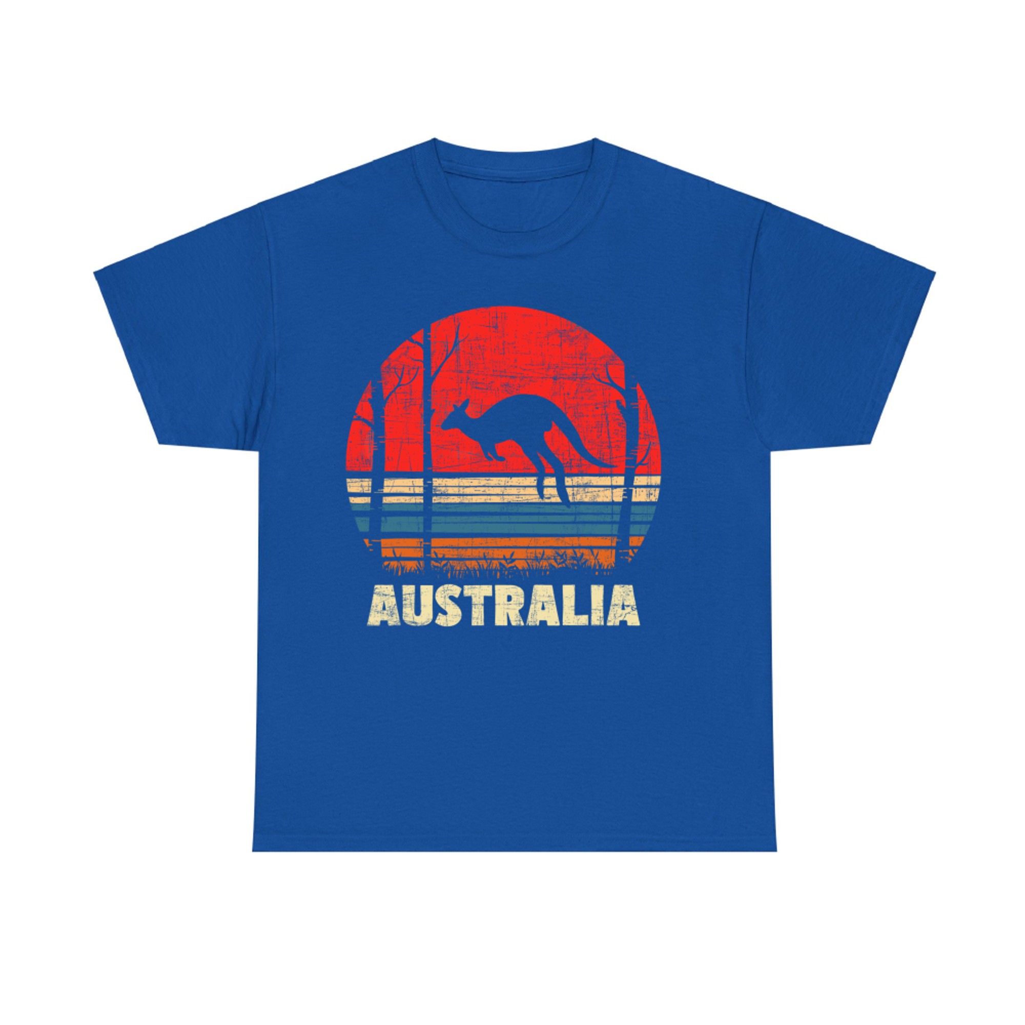 Australia Retro Vintage Animal Marsupial Mammal Zookeeper T-Shirt