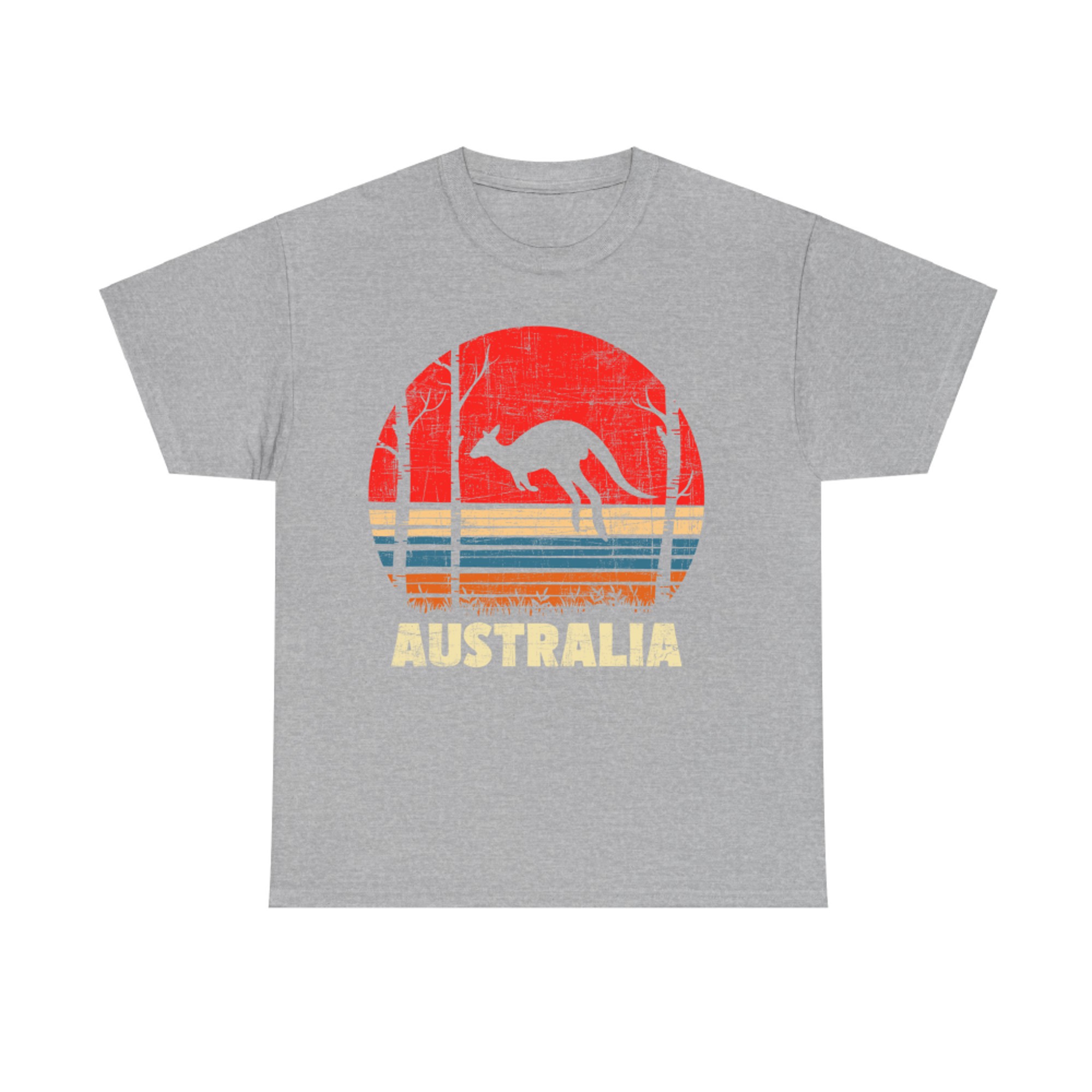 Australia Retro Vintage Animal Marsupial Mammal Zookeeper T-Shirt