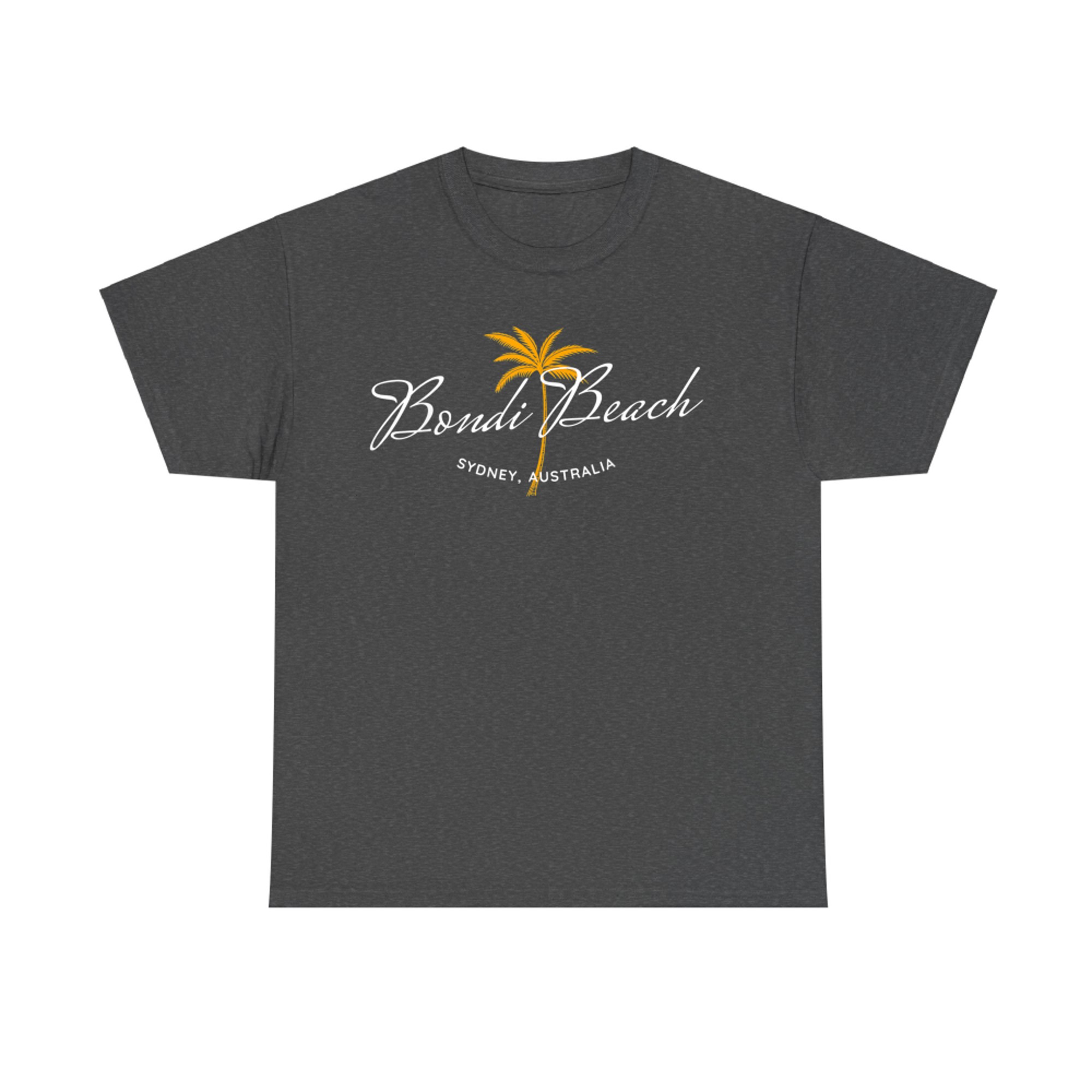 Bondi Beach Sydney Australia Retro Palm Tree T-Shirt