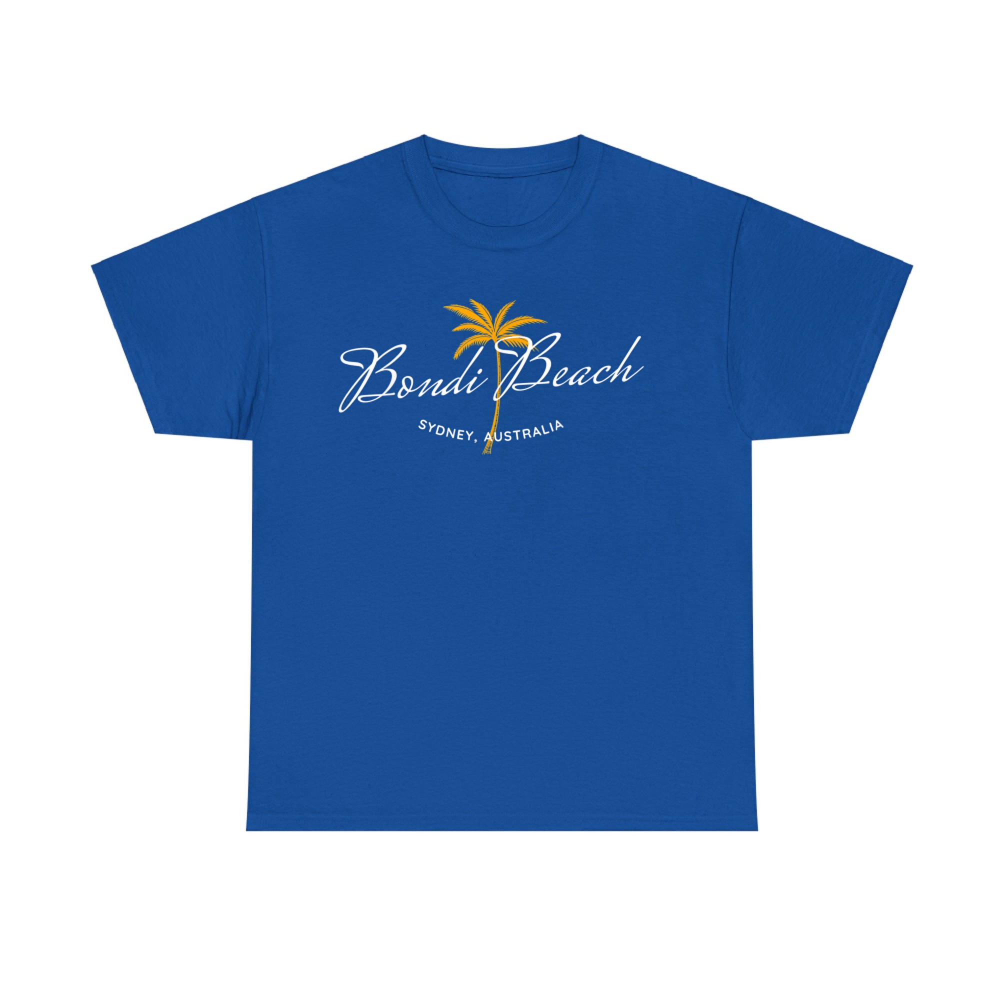 Bondi Beach Sydney Australia Retro Palm Tree T-Shirt
