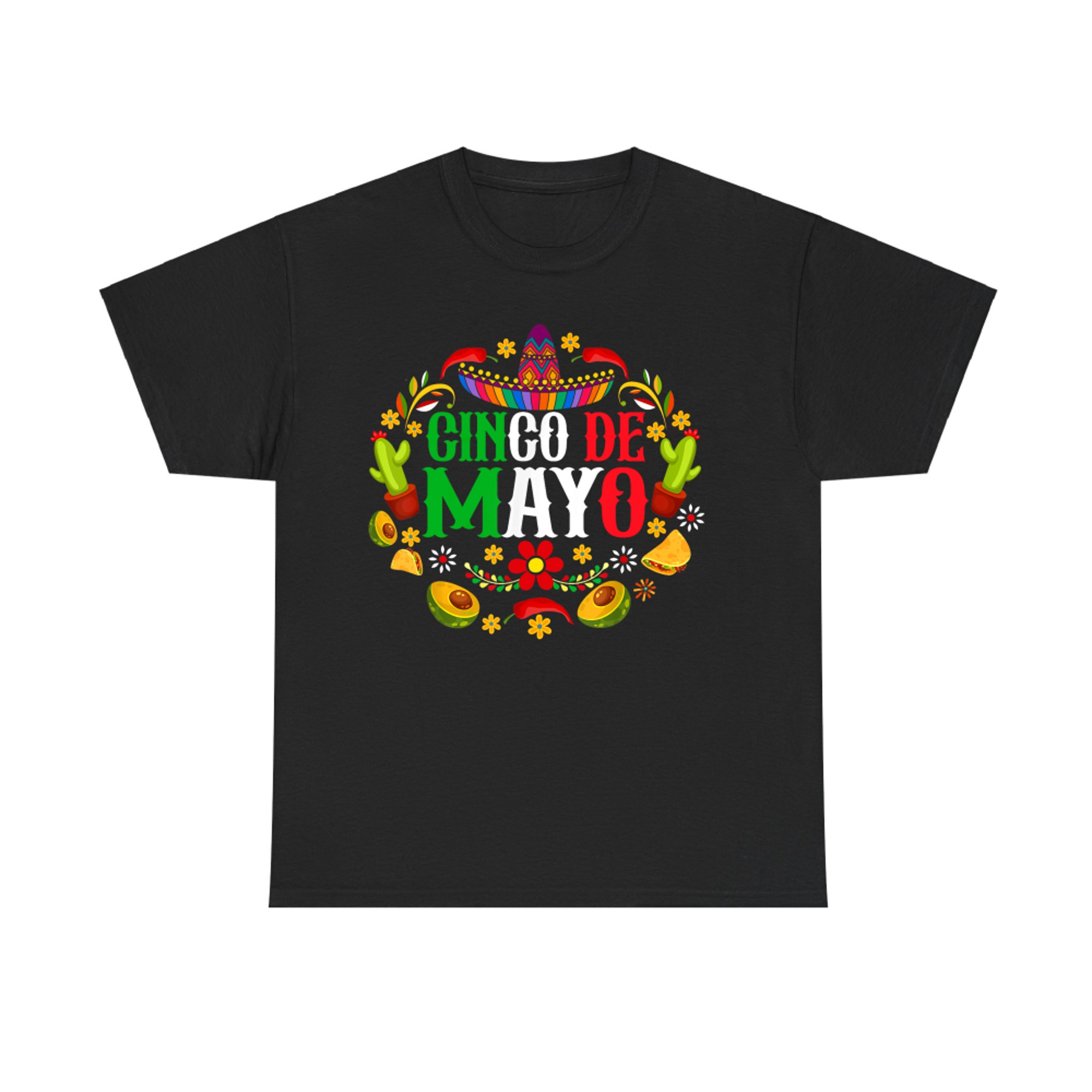 Cinco De Mayo Lets Fiesta Squad De Mayo Mexican T-Shirt