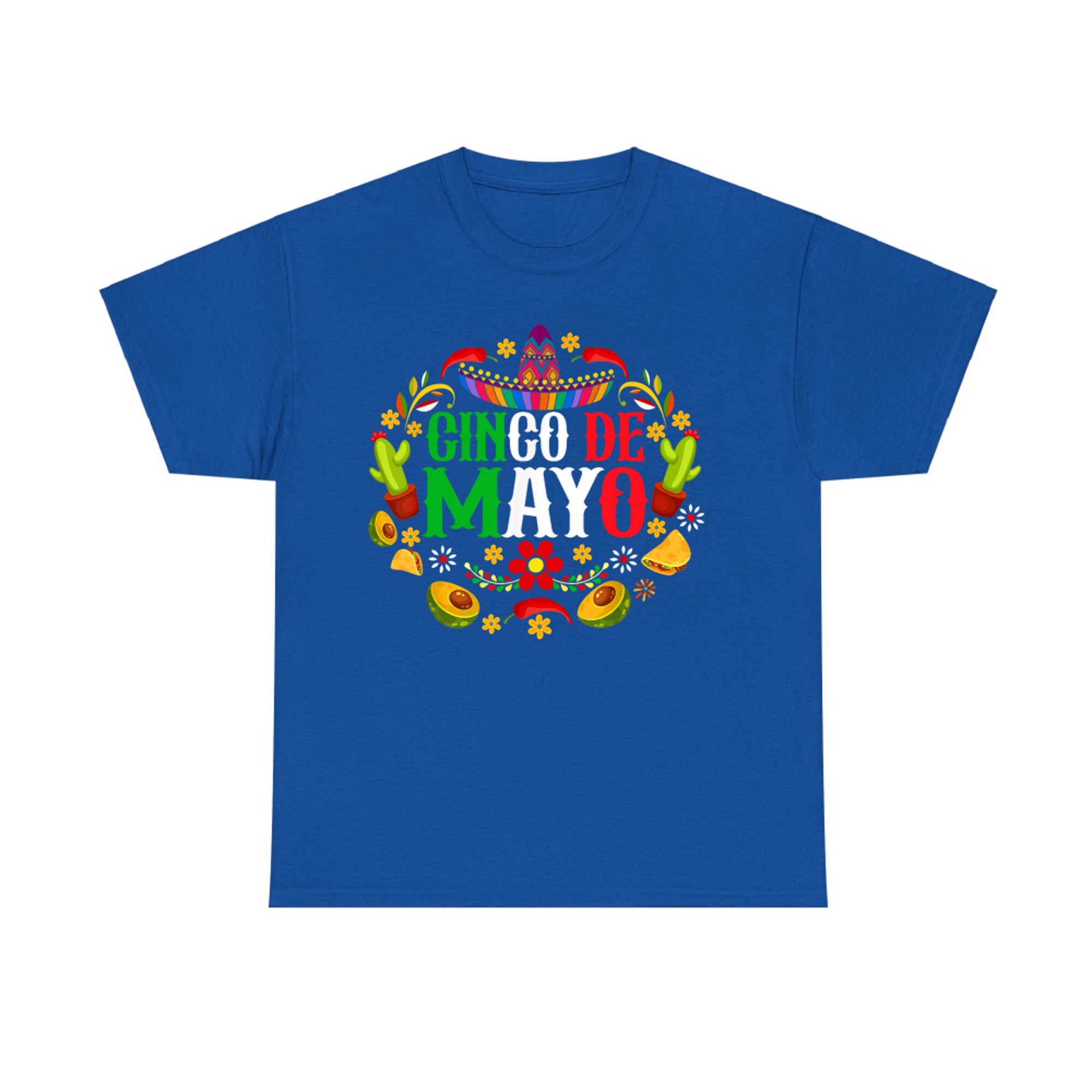 Cinco De Mayo Lets Fiesta Squad De Mayo Mexican T-Shirt