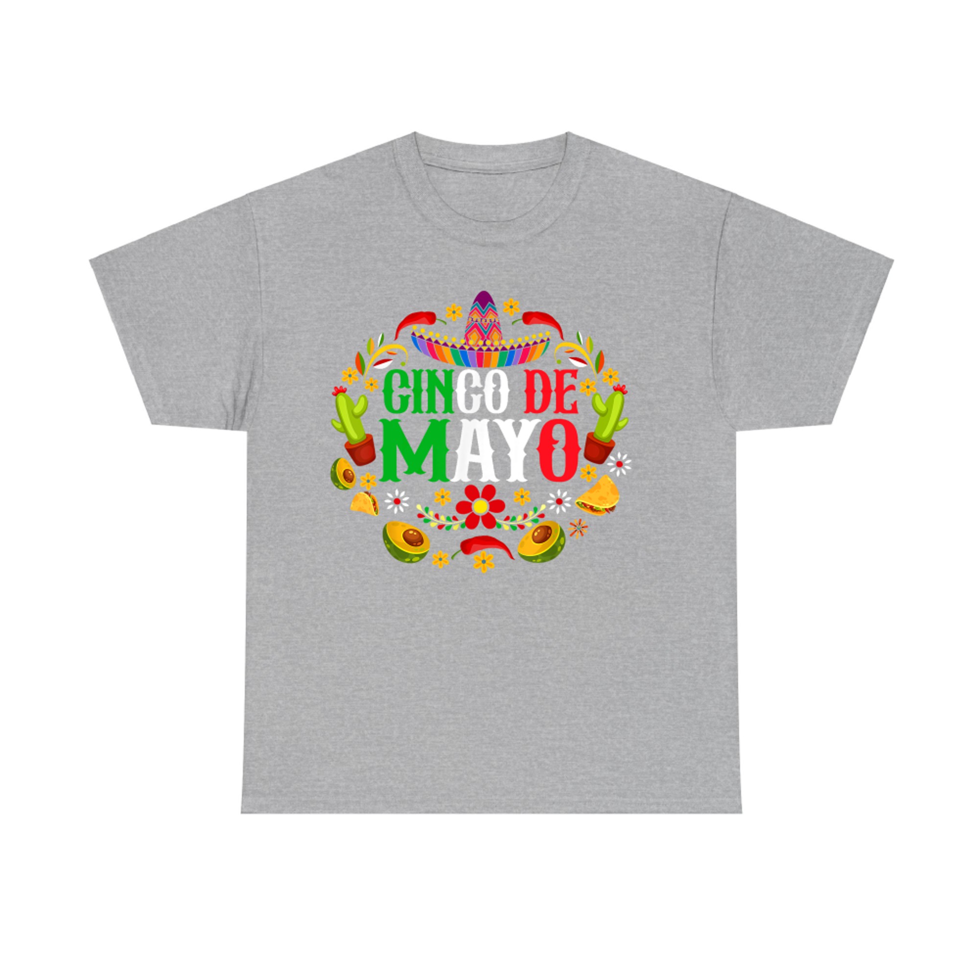 Cinco De Mayo Lets Fiesta Squad De Mayo Mexican T-Shirt