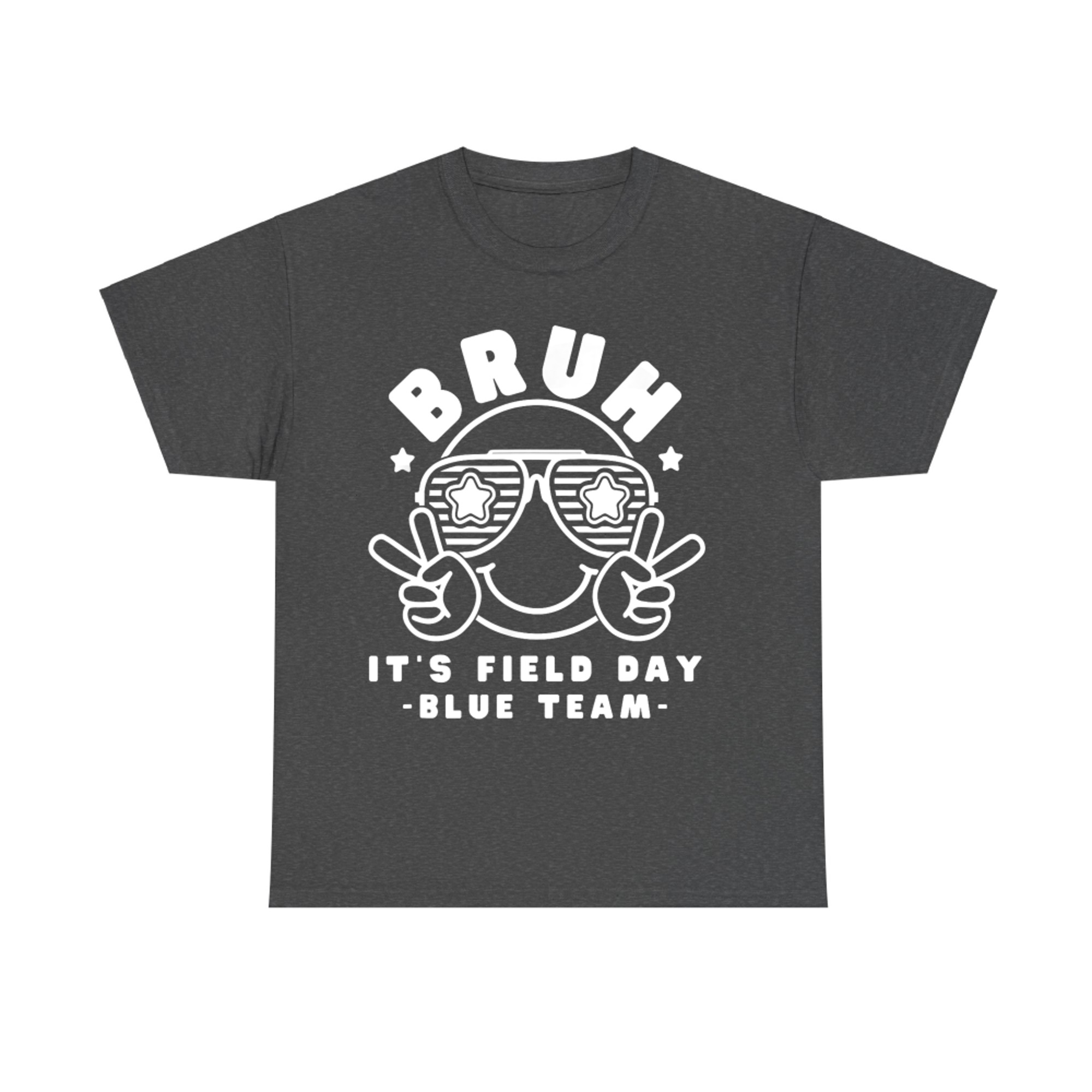 Field Day Blue Team Funny For Teacher Kids Field Day Games T-Shirt