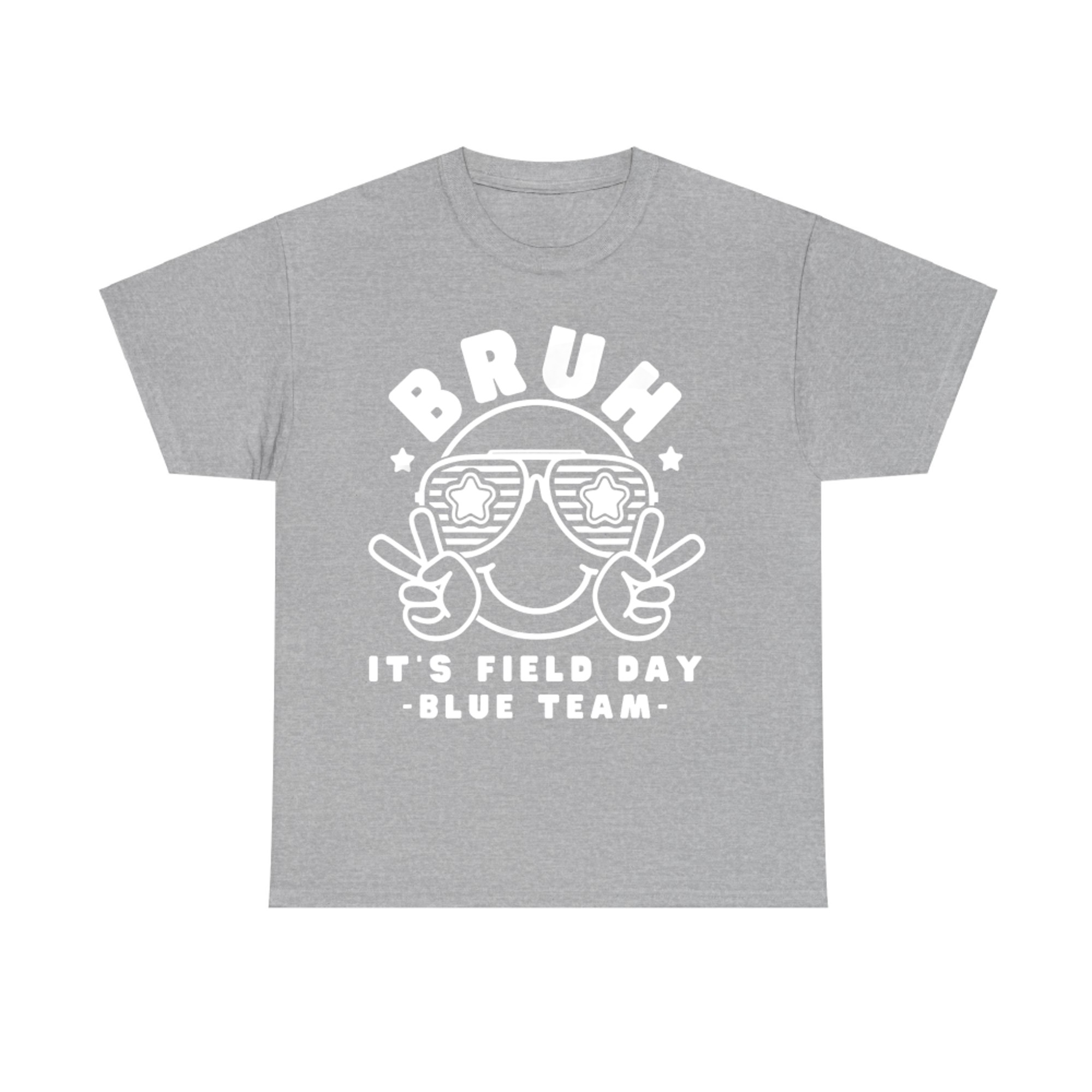 Field Day Blue Team Funny For Teacher Kids Field Day Games T-Shirt
