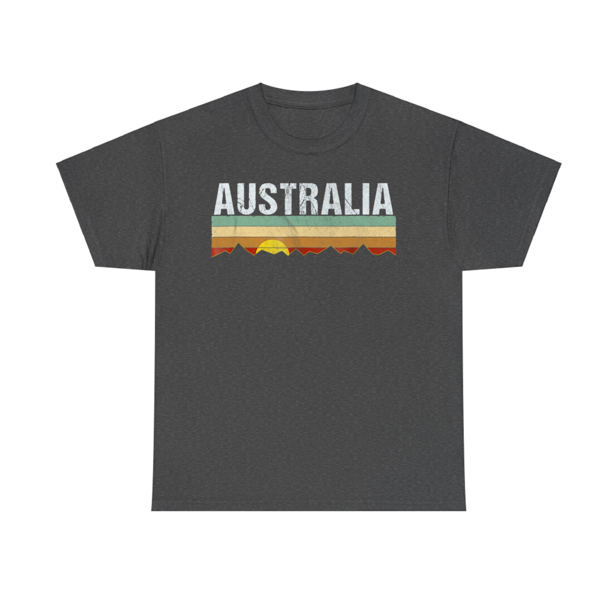 Retro Australia Vintage Aussie Sunset Outback T-Shirt