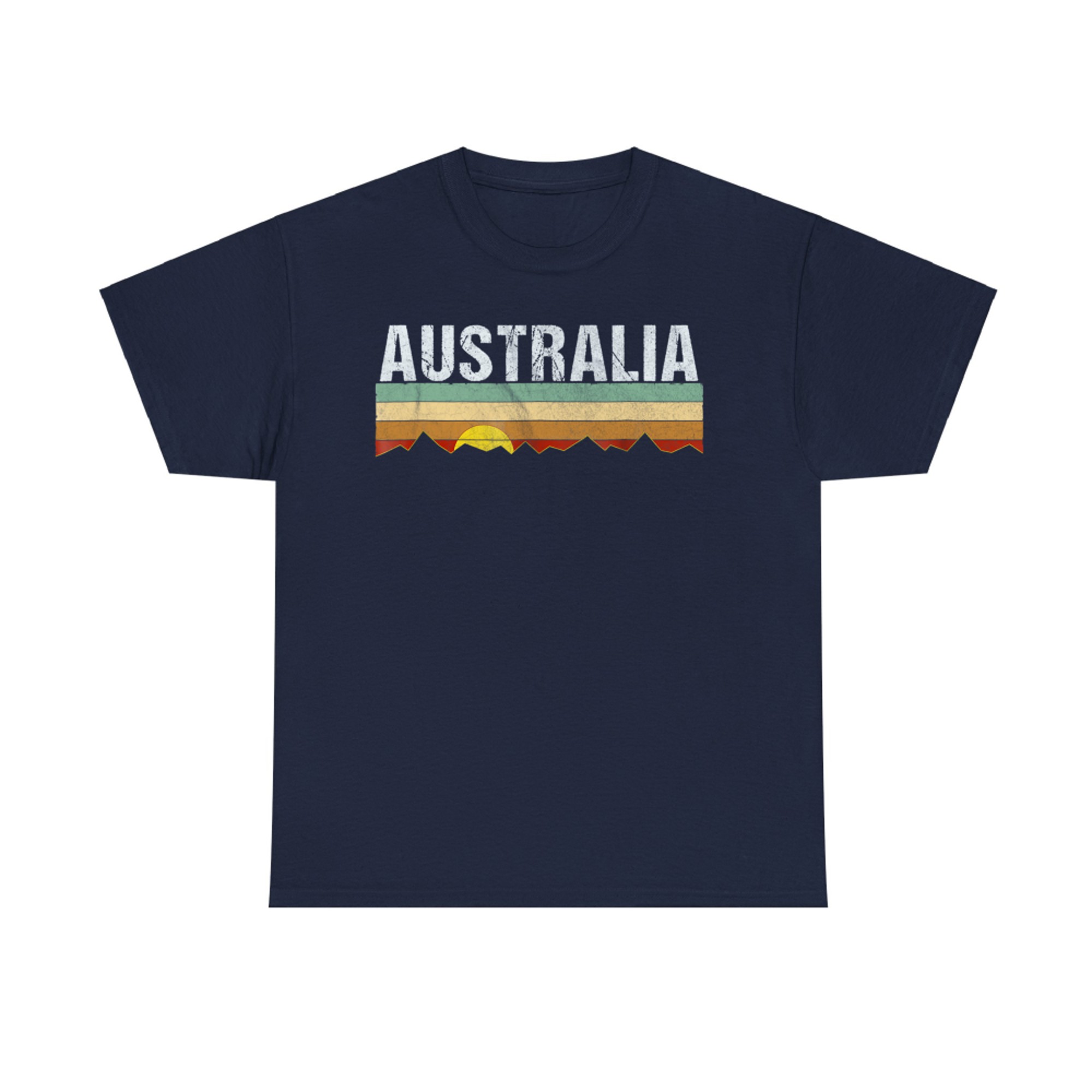 Retro Australia Vintage Aussie Sunset Outback T-Shirt